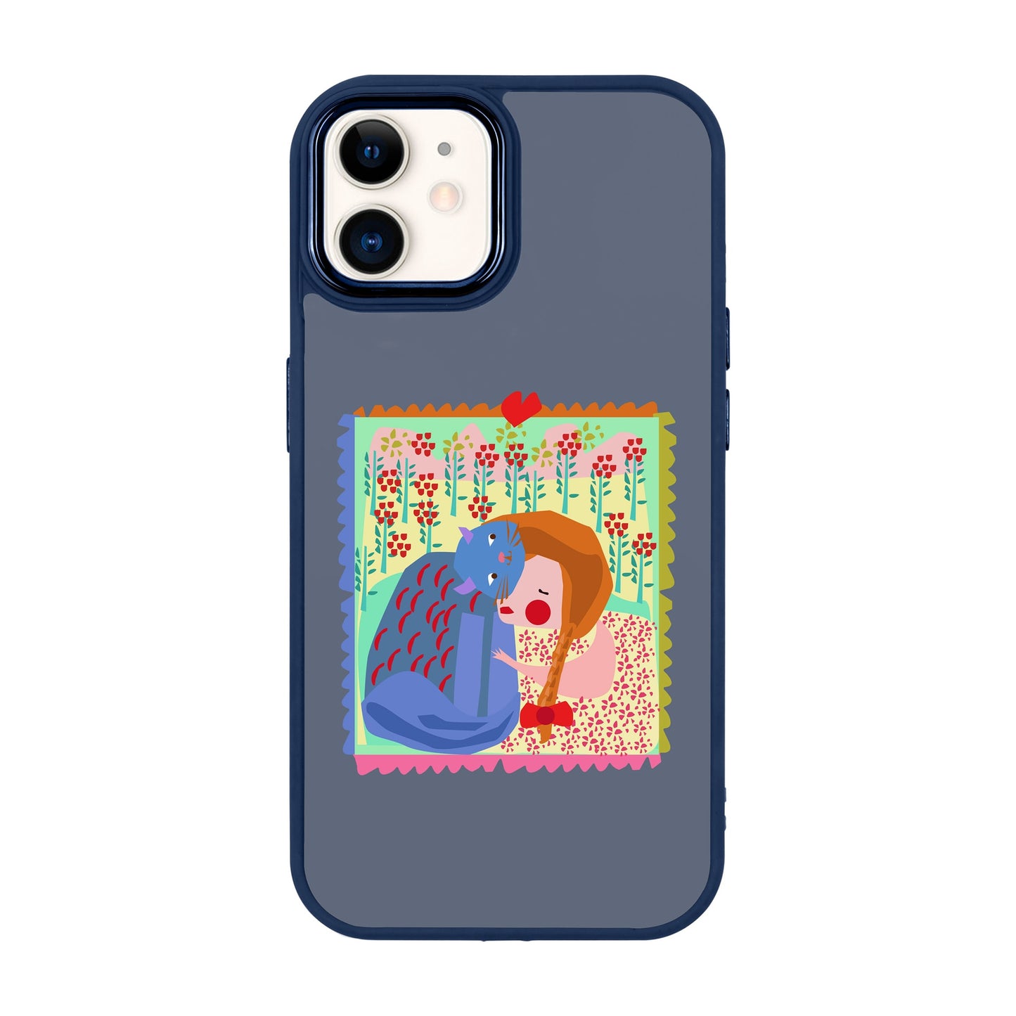 KEDİ POSTA PULU-iPhone 11 Proof Kılıf