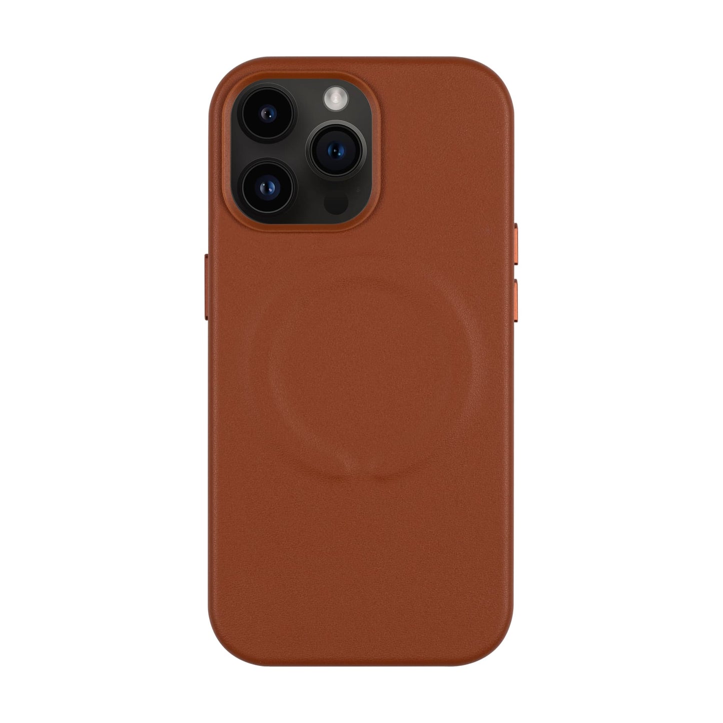 NEW-iPhone 14 Pro Max Leather Kılıf MagSafe Özellikli