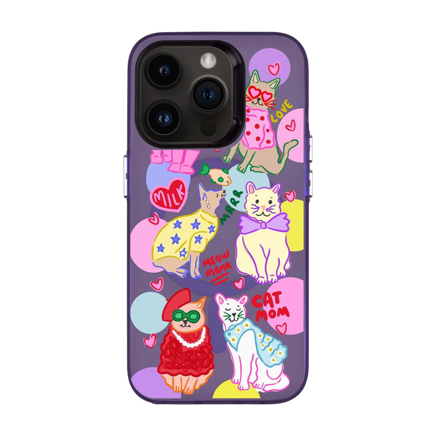 CAT MOM-iPhone 14 Pro Hold Kılıf MagSafe Özellikli