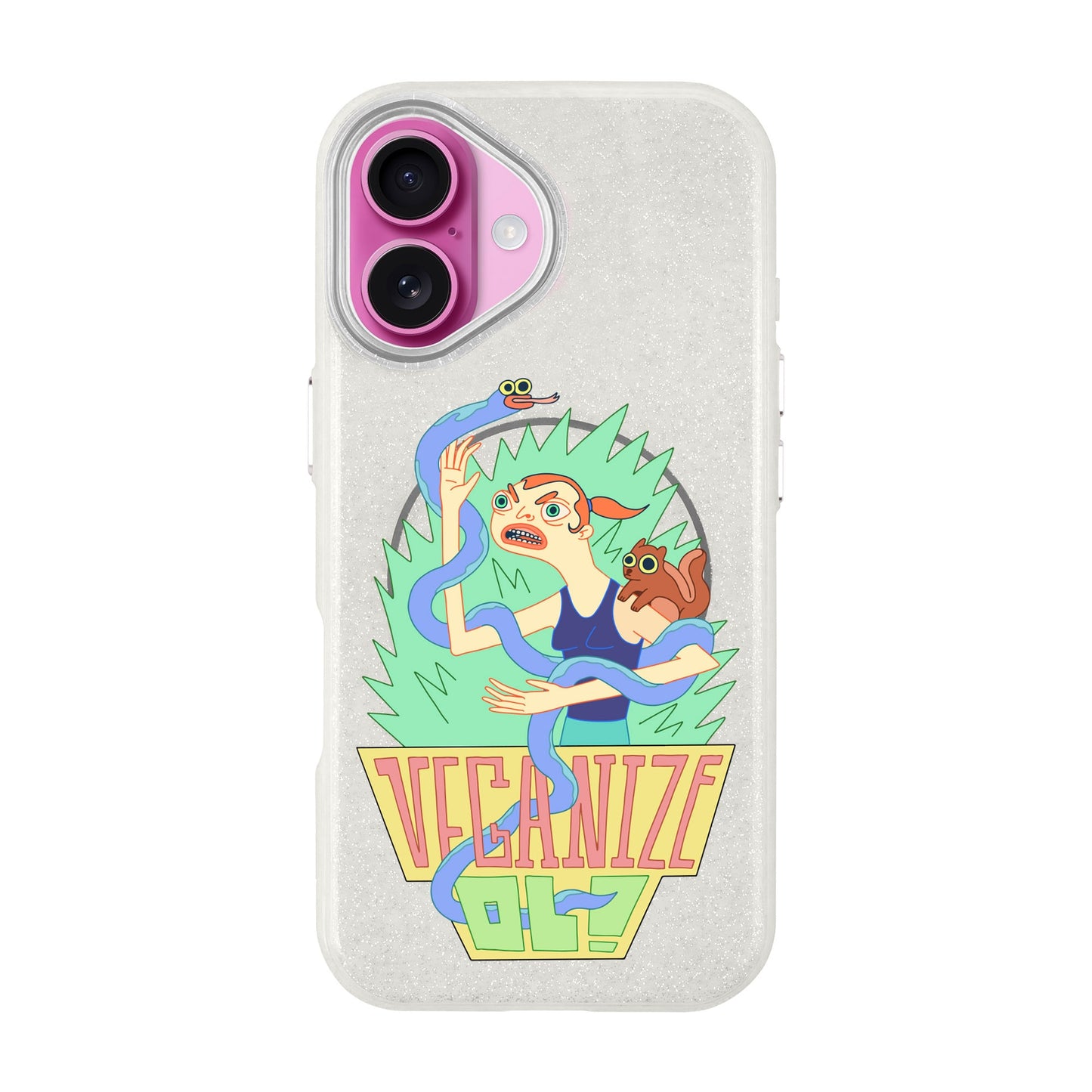 VEGANİZE-iPhone 16 Radiant Kılıf MagSafe Özellikli