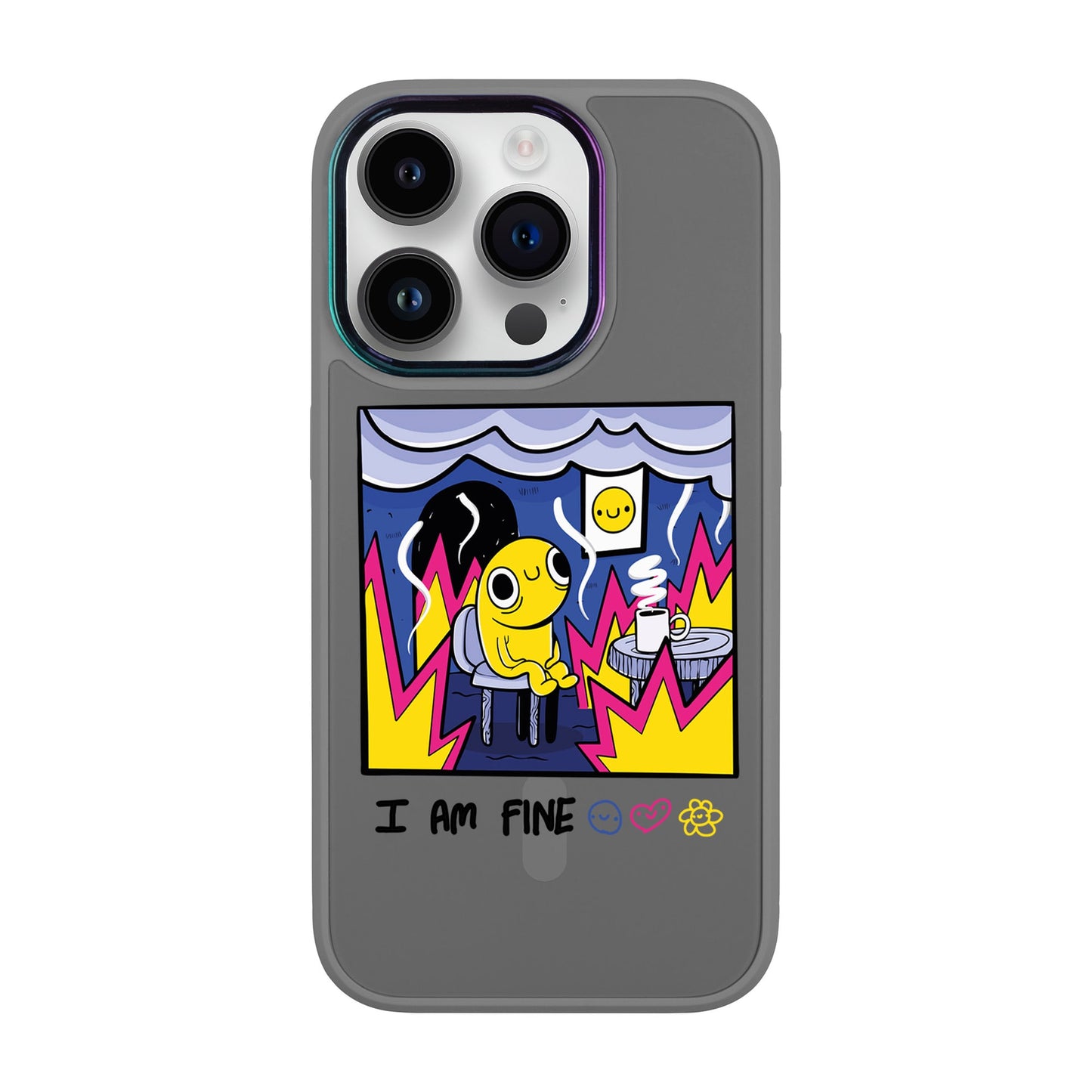 I AM FINE-iPhone 13 Pro Vigor Kılıf MagSafe Özellikli
