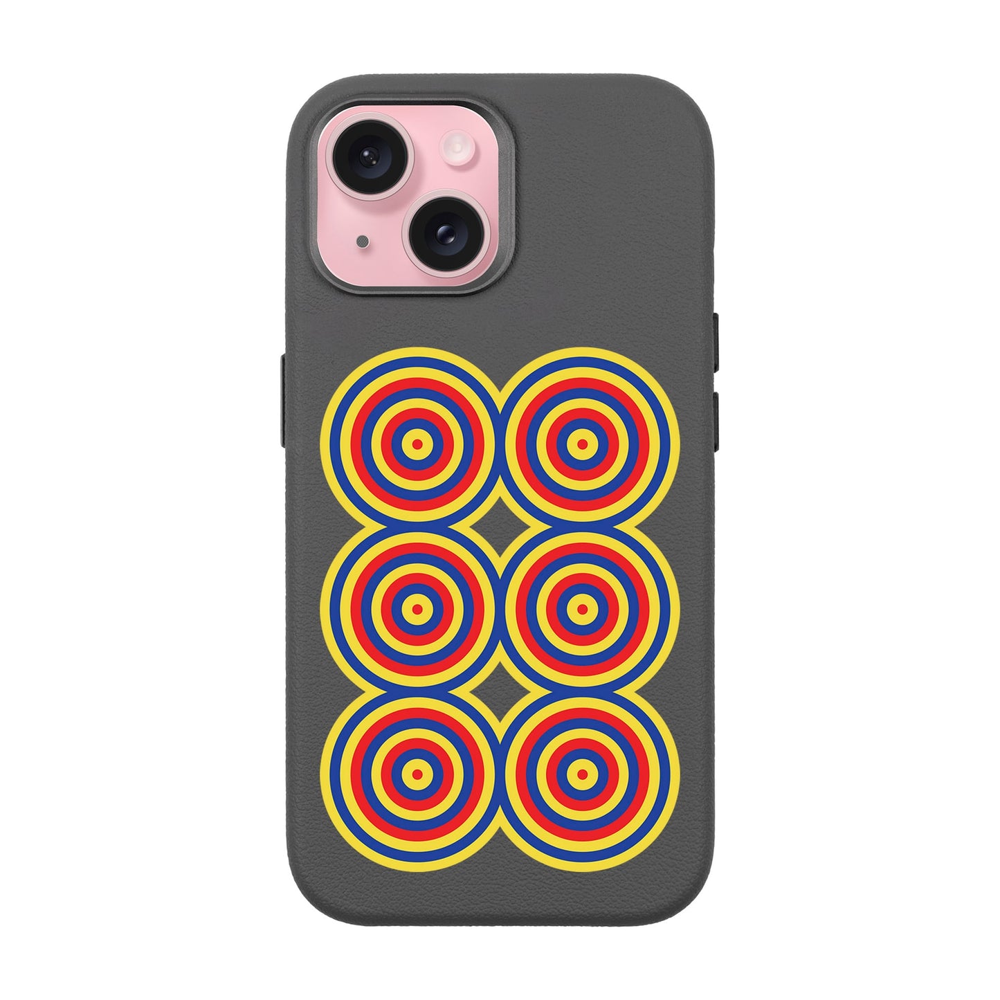 LOLLIPOPS-iPhone 15 Leather Premium Kılıf MagSafe Özellikli