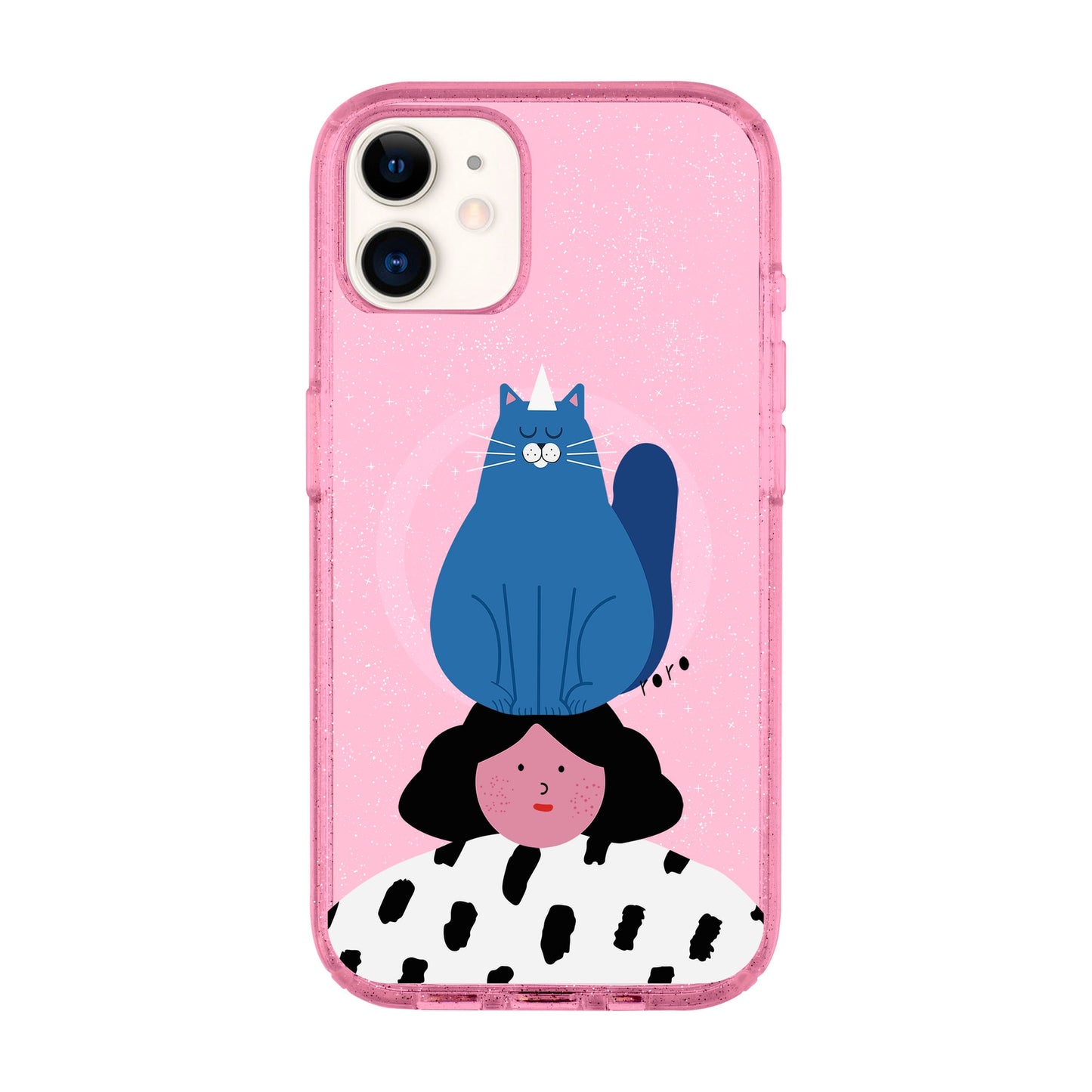NAUGHTY CAT-iPhone 11 Shiny Kılıf MagSafe Özellikli