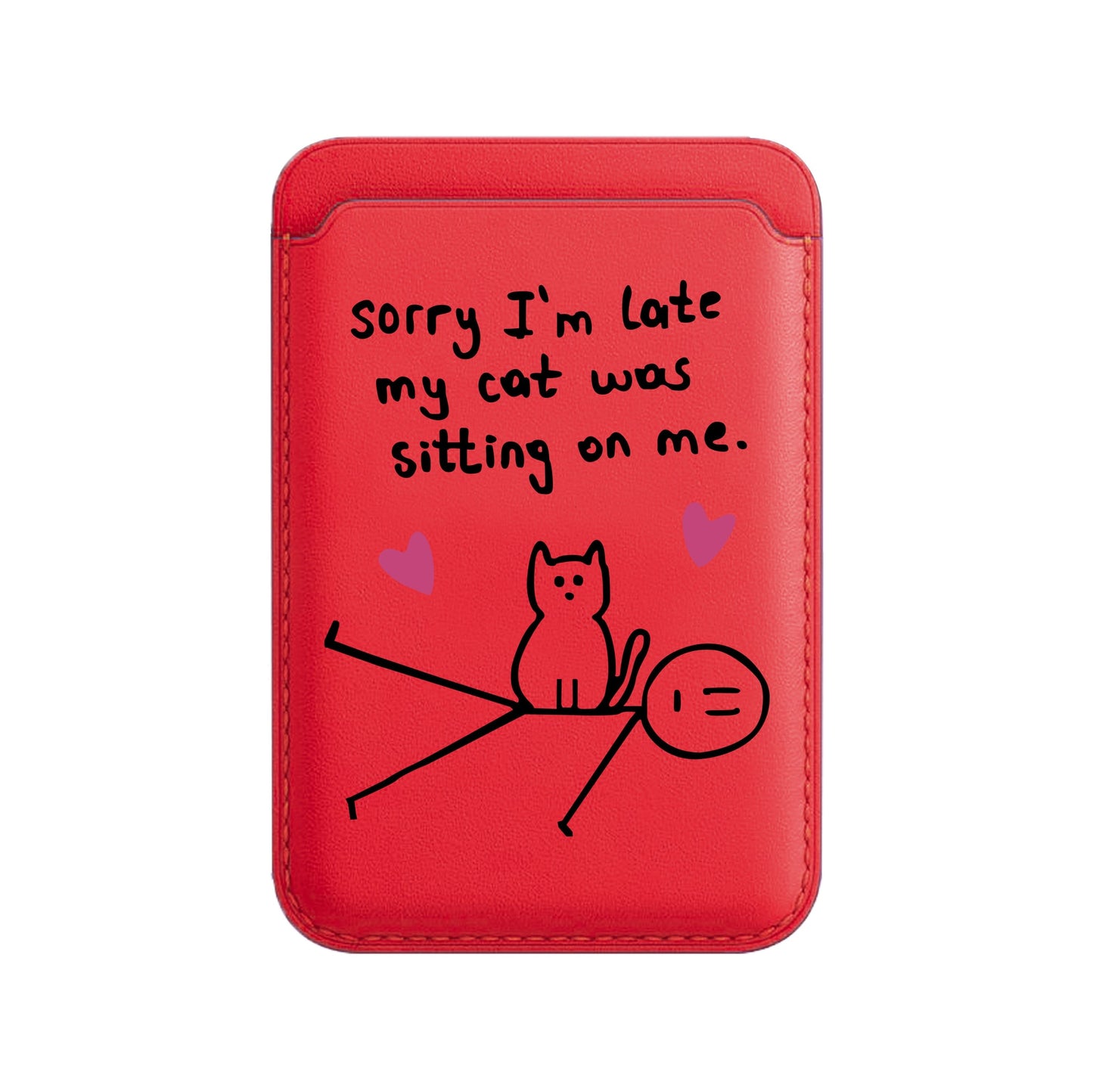 SORRY I'M LATE-Leather Kartlık