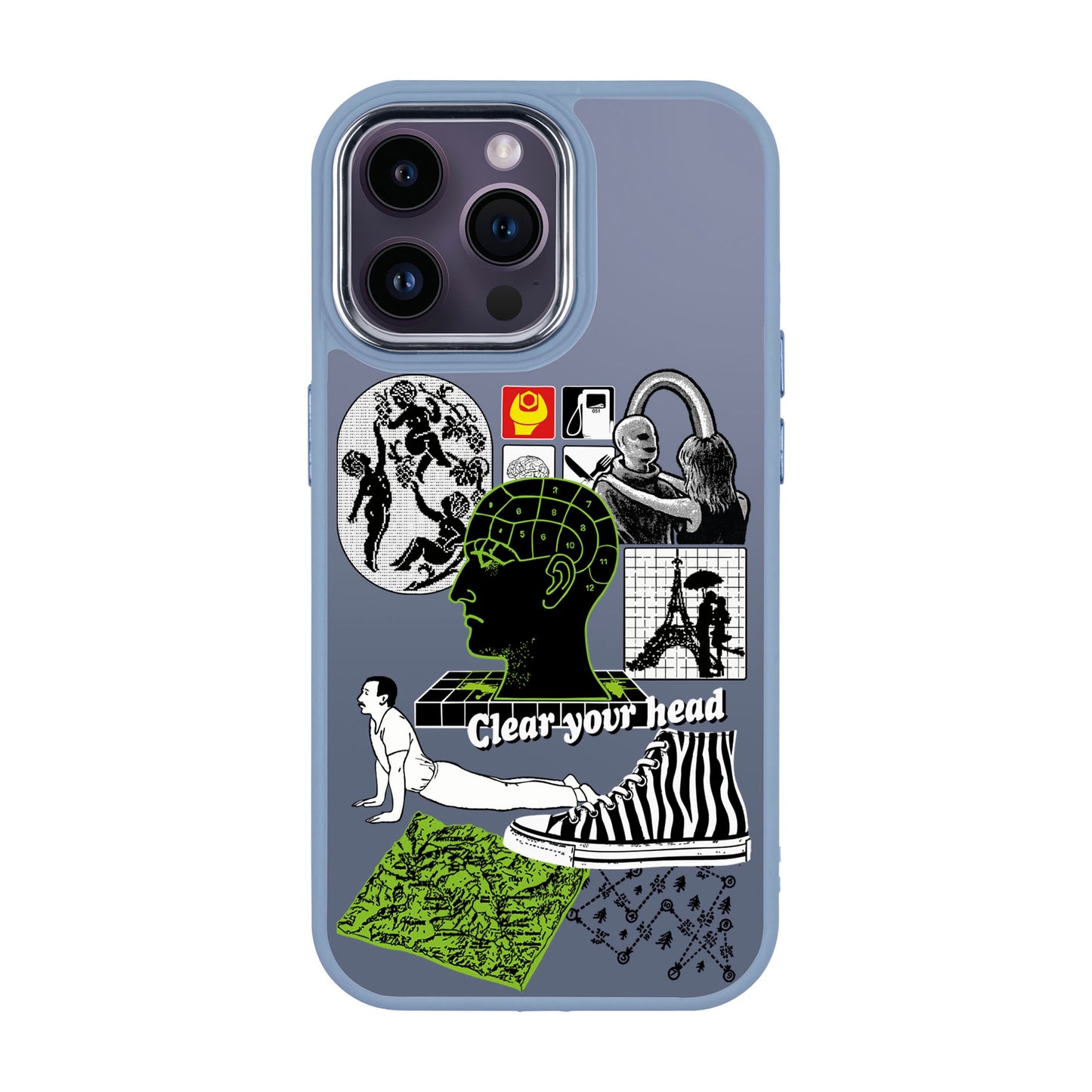 CLEAR YOUR HEAD-iPhone 14 Pro Max Proof Kılıf
