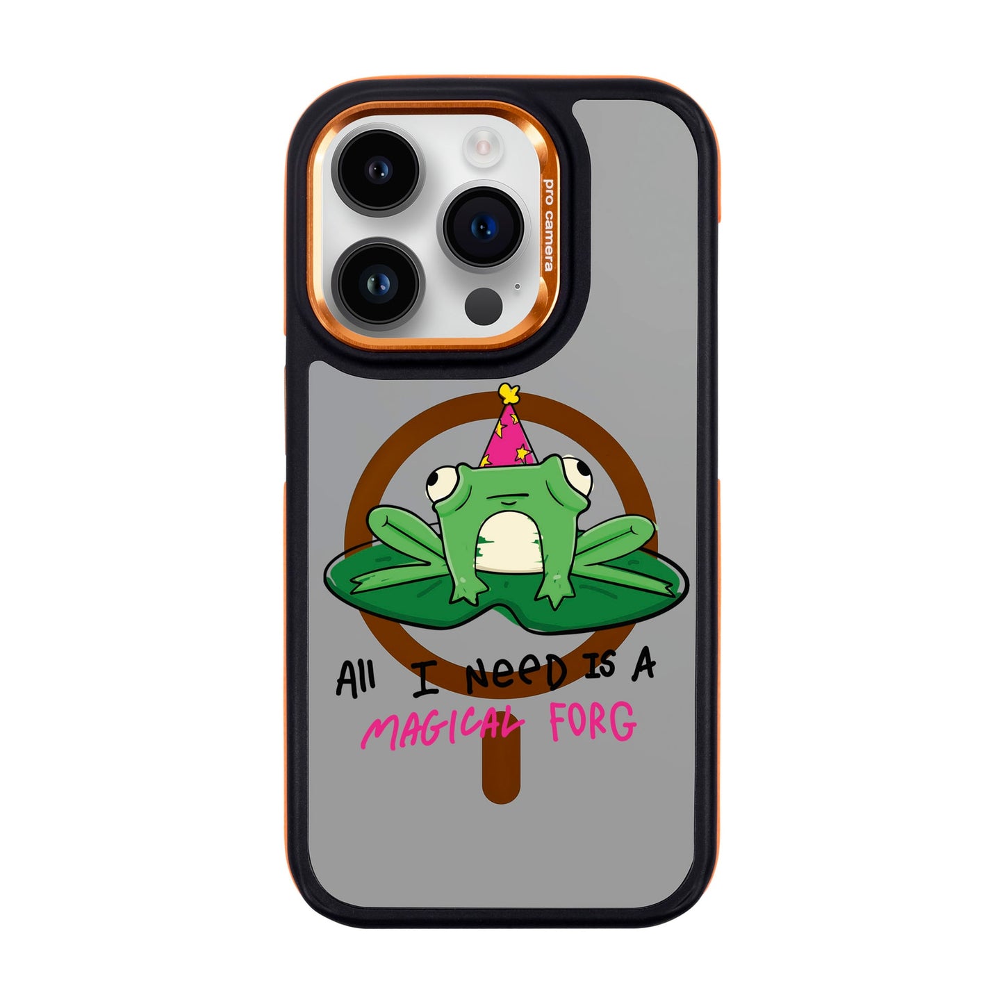 FORG-iPhone 14 Pro Dark Kılıf MagSafe Özellikli