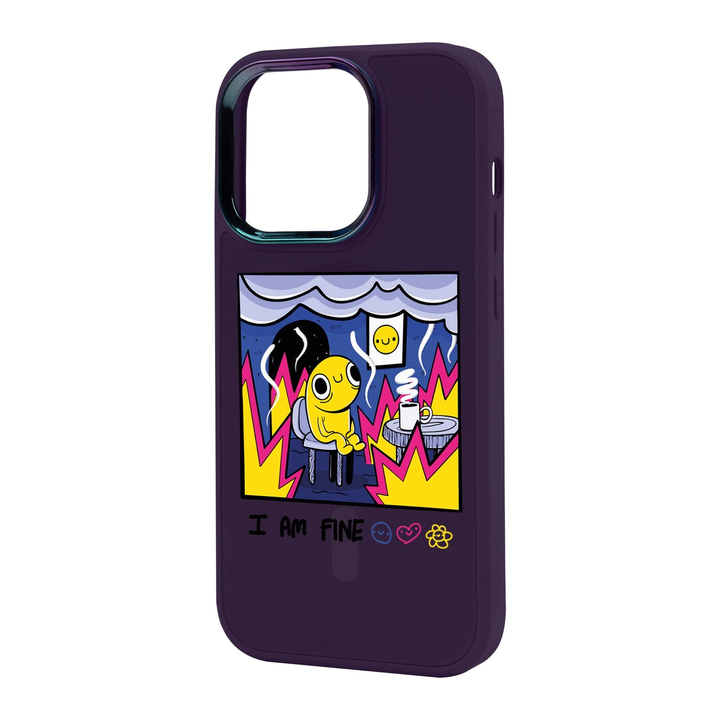 I AM FINE-iPhone 14 Pro Max Vigor Kılıf MagSafe Özellikli