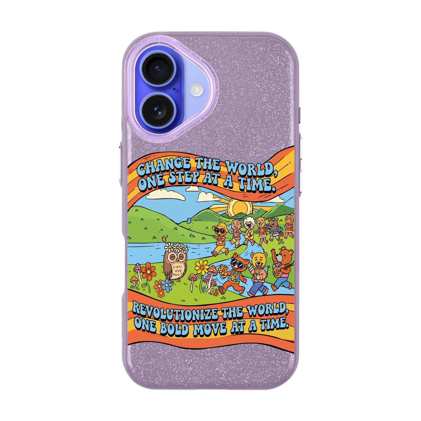 CHANGE THE WORLD-iPhone 16 Radiant Kılıf MagSafe Özellikli