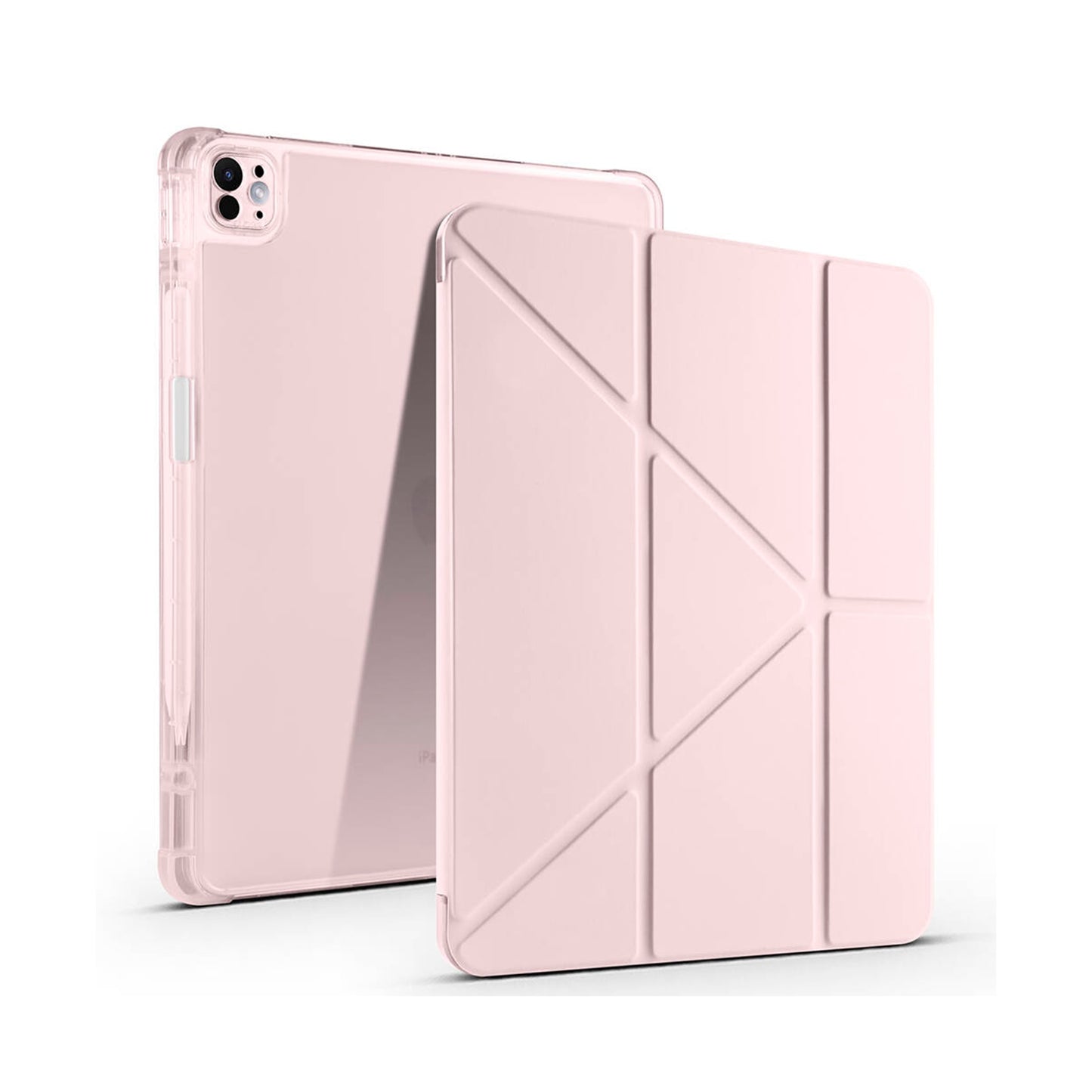 Apple iPad Air 13 inç 2025 M3-Trigon Folding Kalemlikli Standlı Kılıf