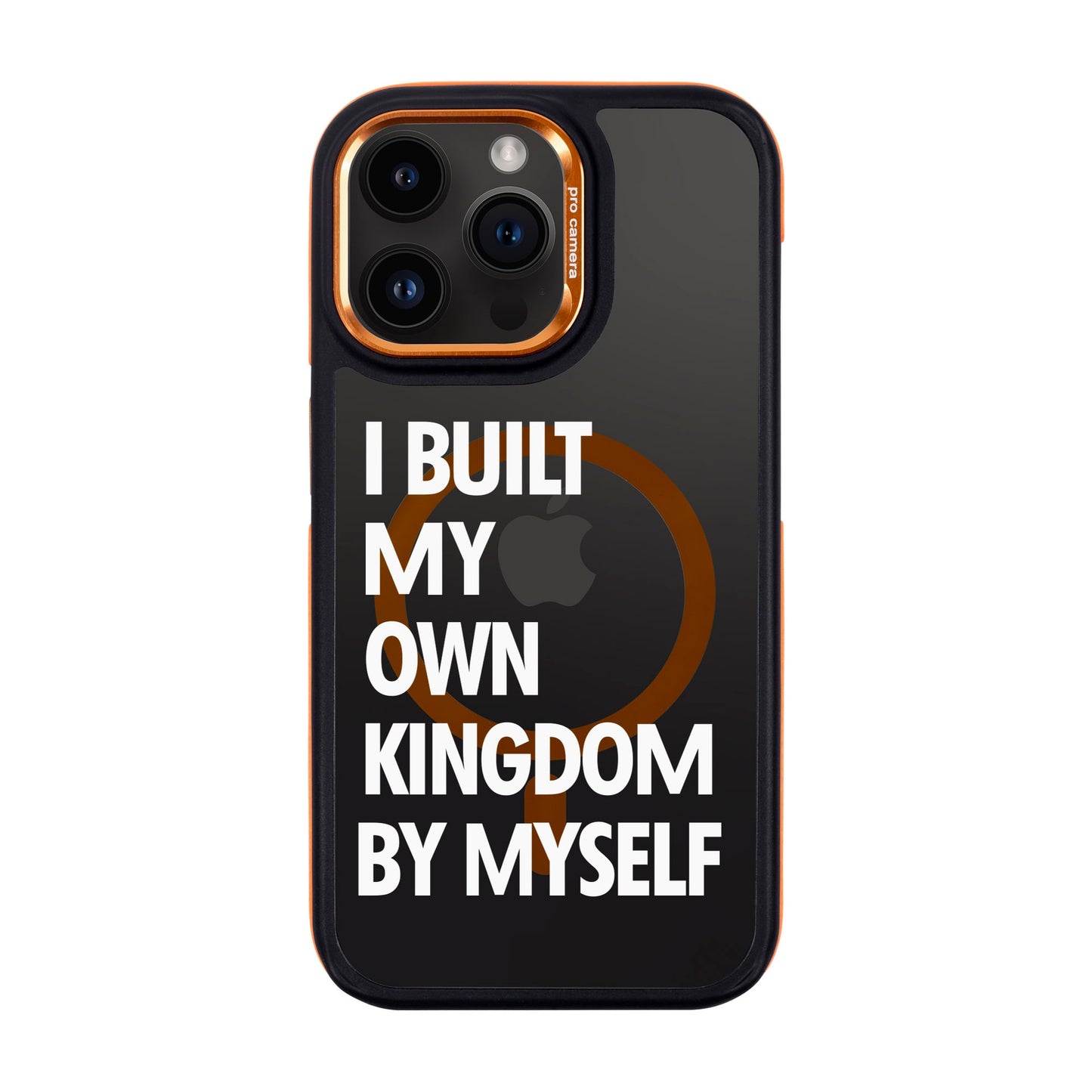 KINGDOM-iPhone 14 Pro Max Dark Kılıf MagSafe Özellikli