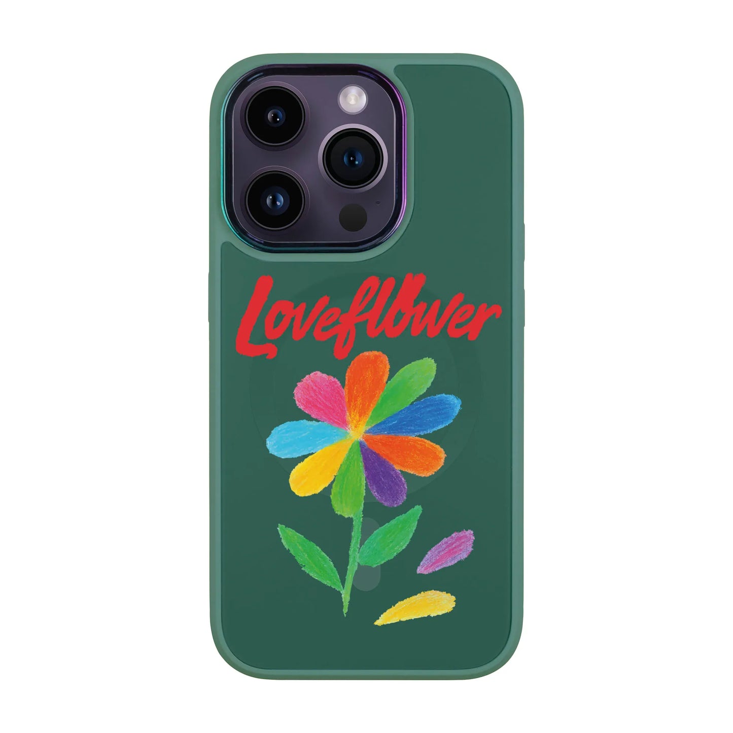 LOVE FLOWER-iPhone 13 Pro Vigor Kılıf MagSafe Özellikli
