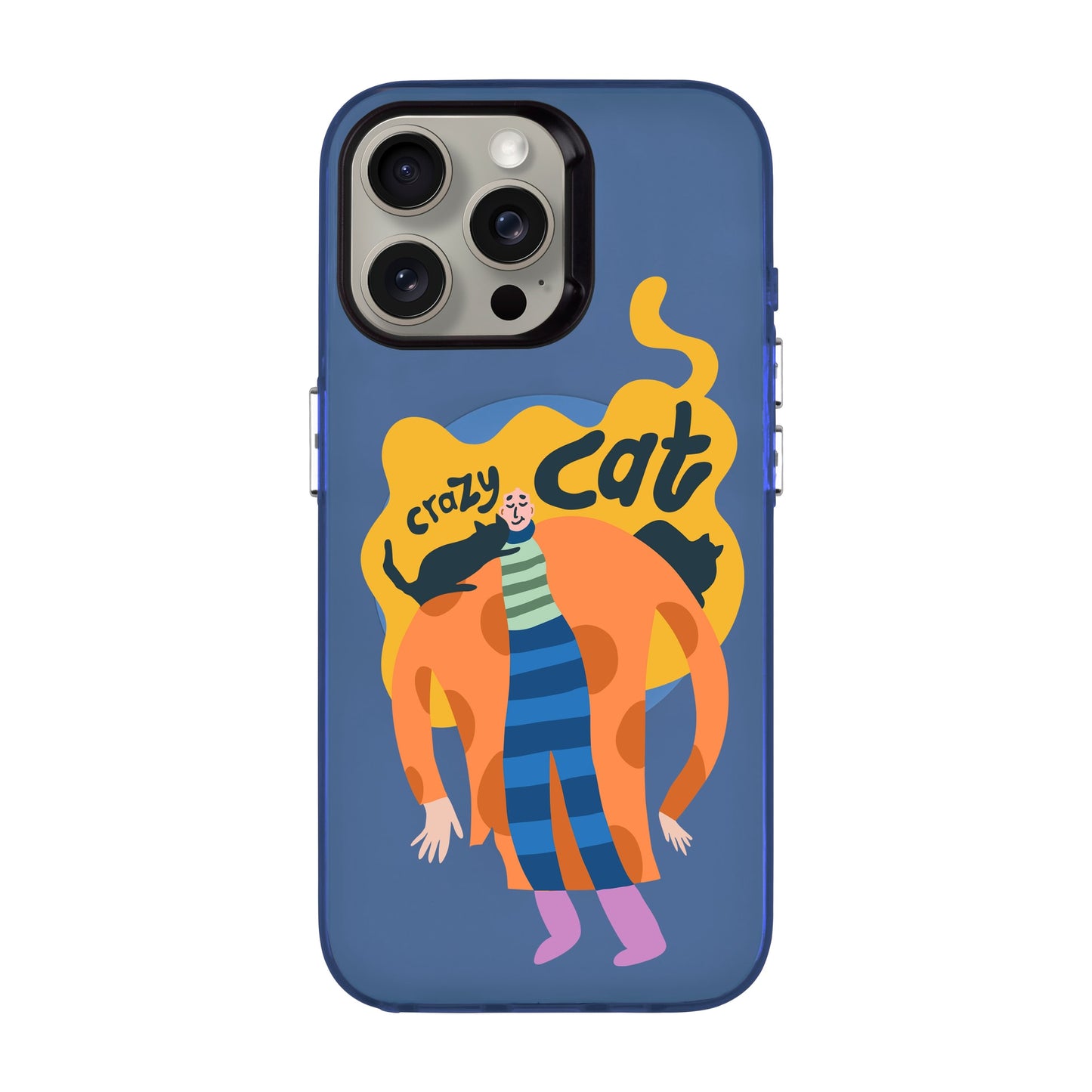 CRAZY CAT-iPhone 15 Pro Max Hold Kılıf MagSafe Özellikli