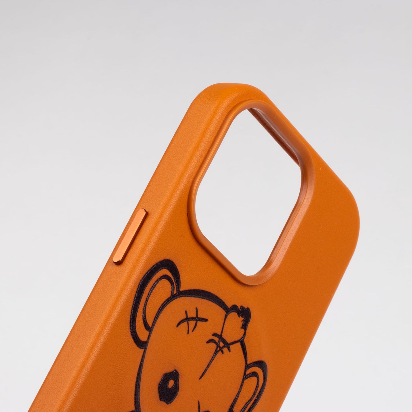 BABY BEAR-iPhone 14 Pro Max Leather Kılıf MagSafe Özellikli