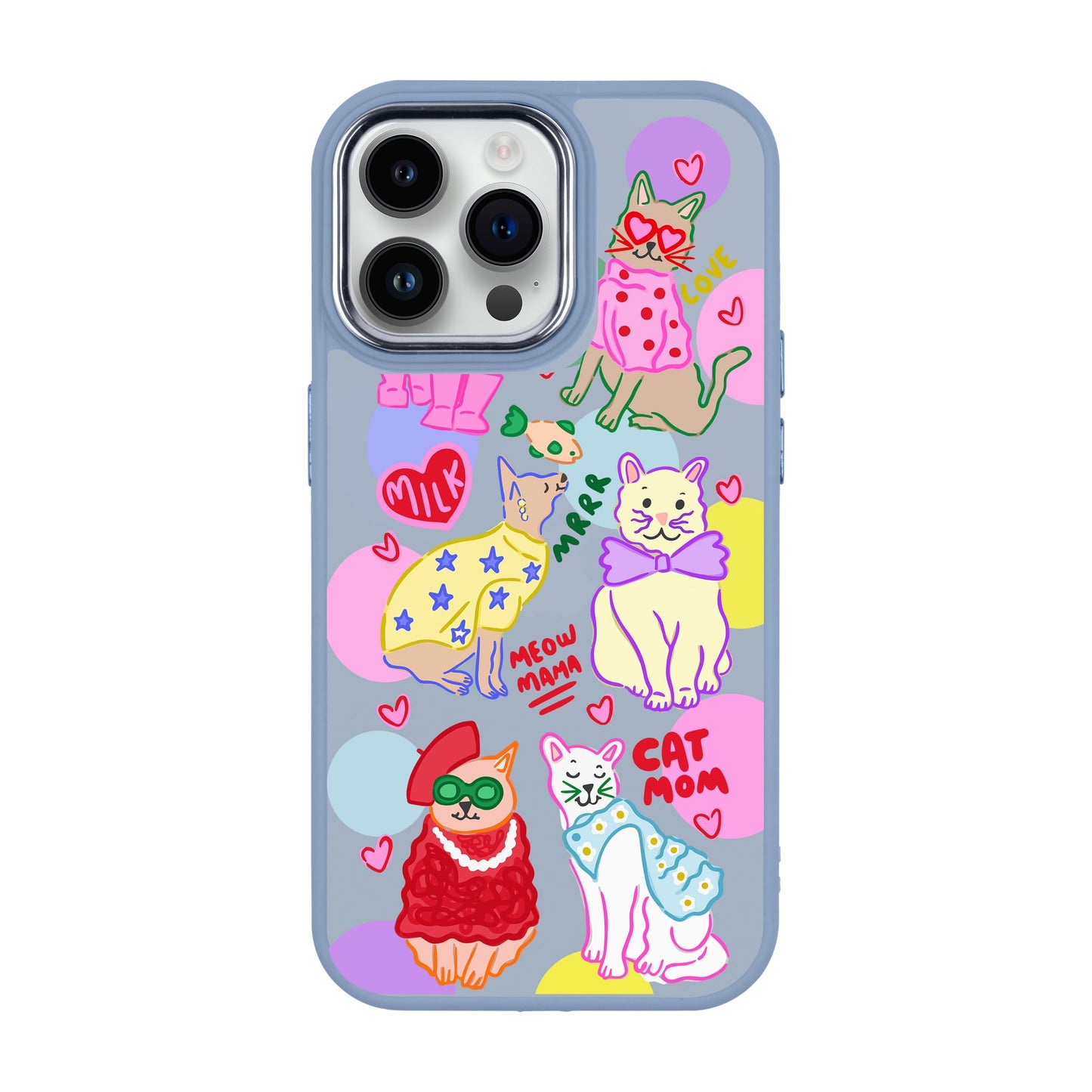 CAT MOM-iPhone 14 Pro Max Proof Kılıf