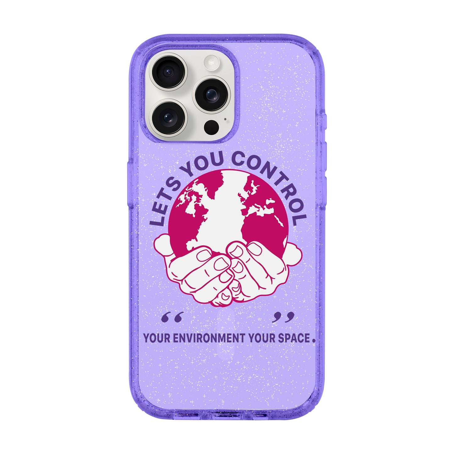 LET'S YOU CONTROL-iPhone 15 Pro Max Shiny Kılıf MagSafe Özellikli