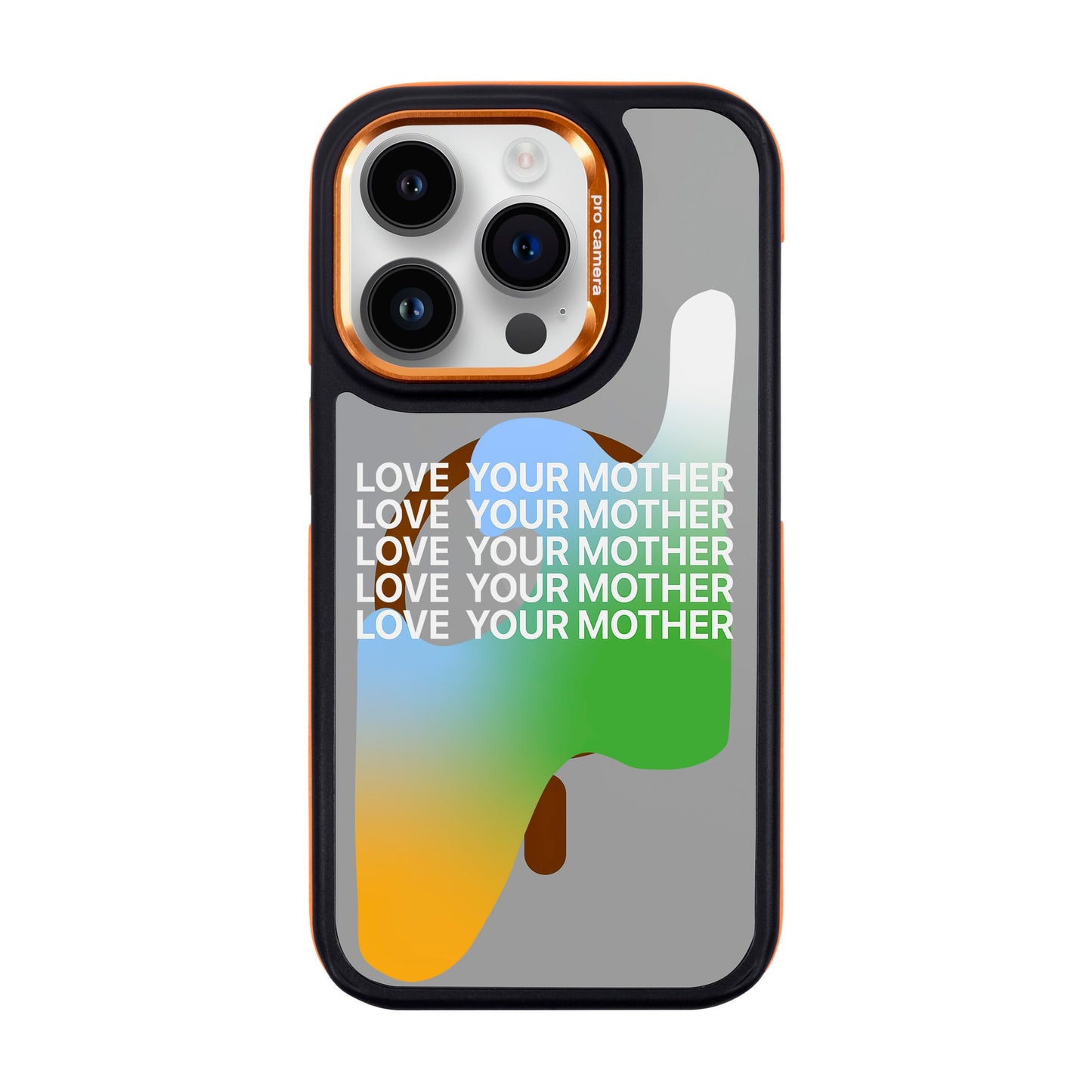 LOVE YOUR MOTHER-iPhone 14 Pro Dark Kılıf MagSafe Özellikli
