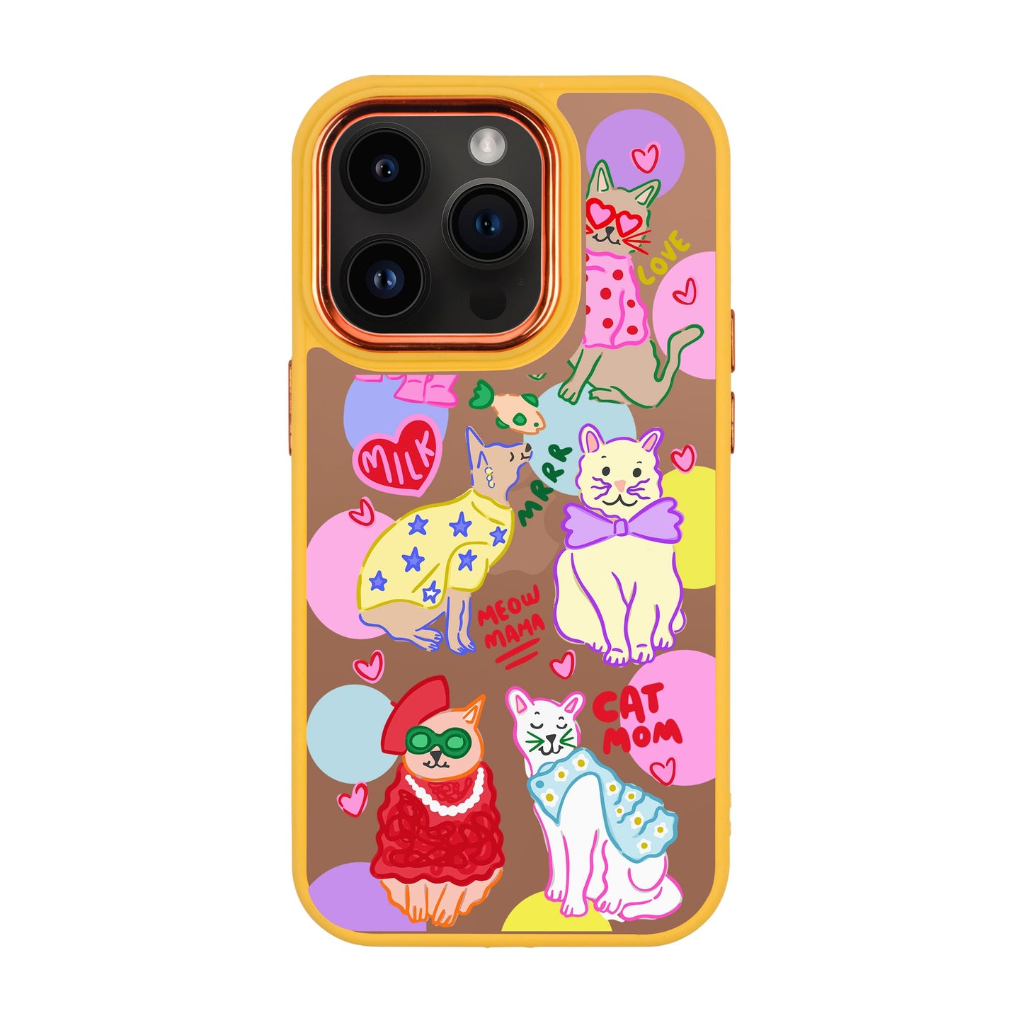 CAT MOM-iPhone 13 Pro Proof Kılıf