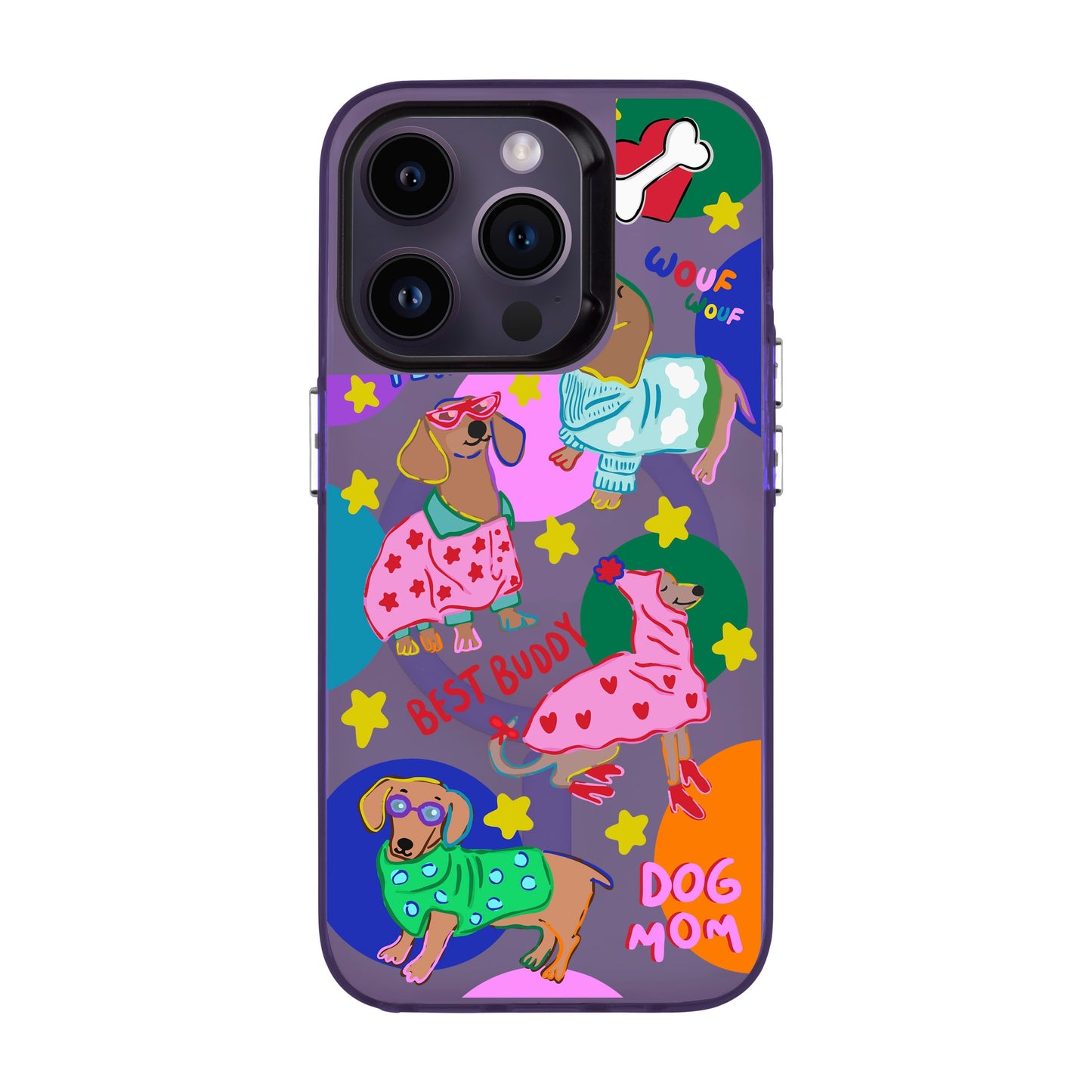 DOG MOM-iPhone 14 Pro Hold Kılıf MagSafe Özellikli