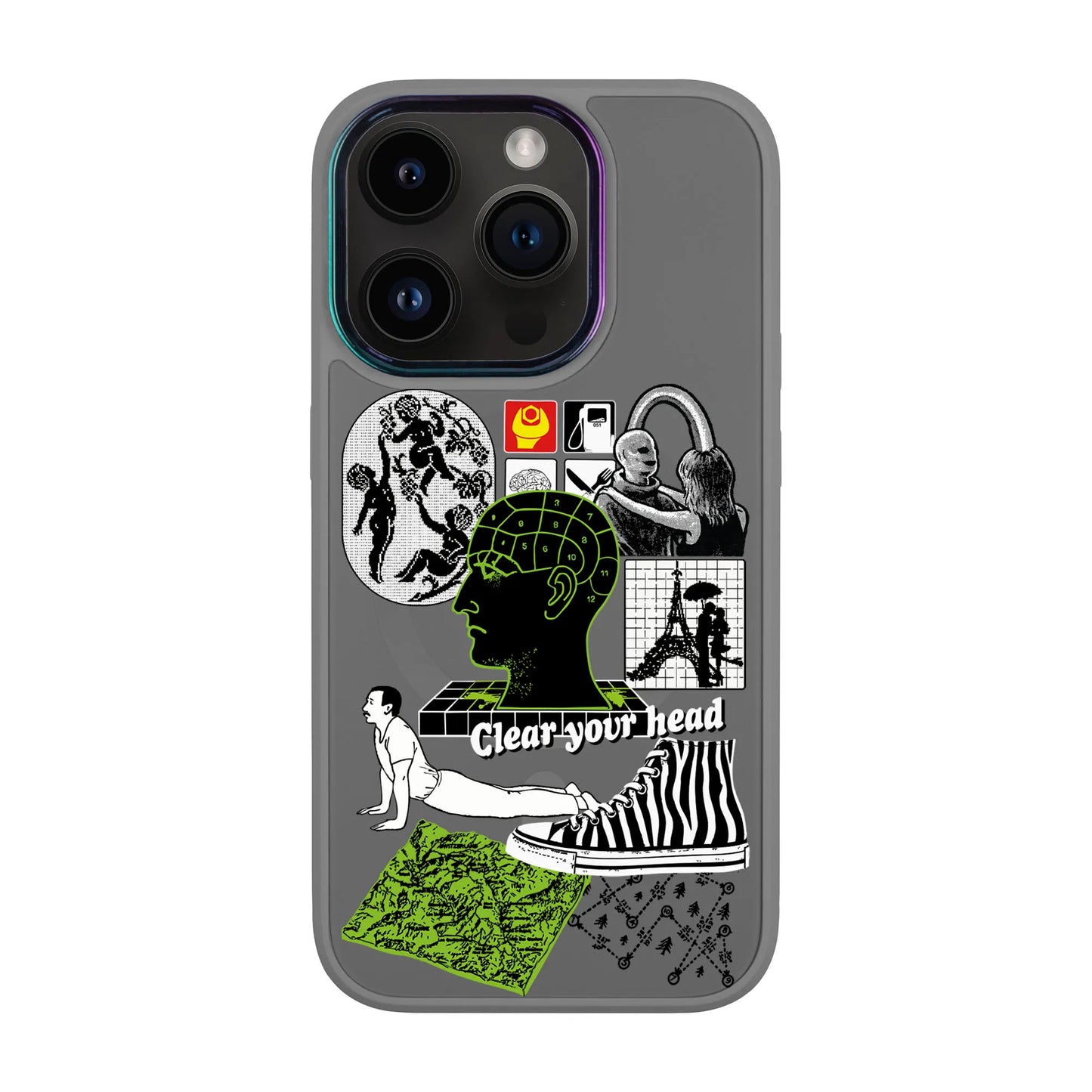 CLEAR YOUR HEAD-iPhone 12 Pro Vigor Kılıf MagSafe Özellikli