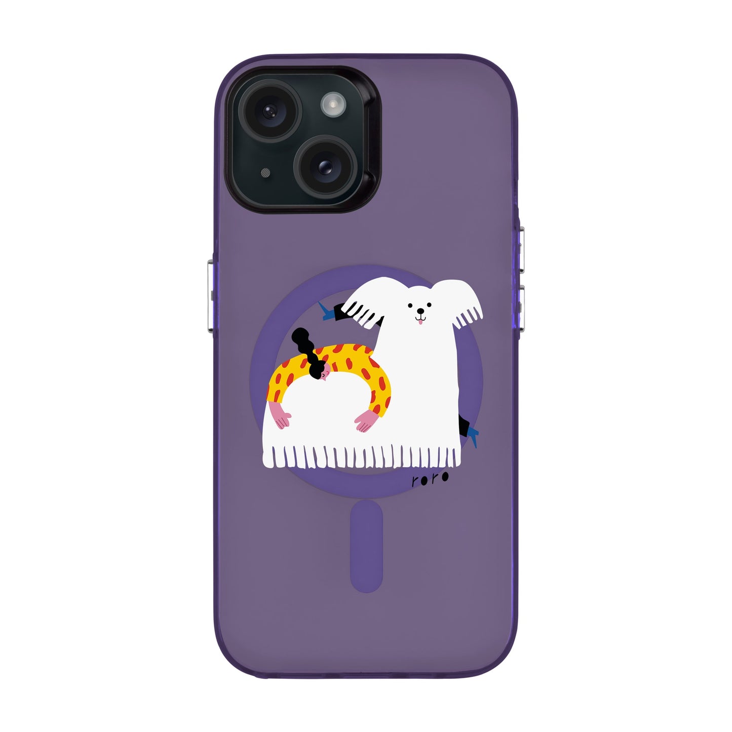 FANCY DOG-iPhone 15 Hold Kılıf MagSafe Özellikli