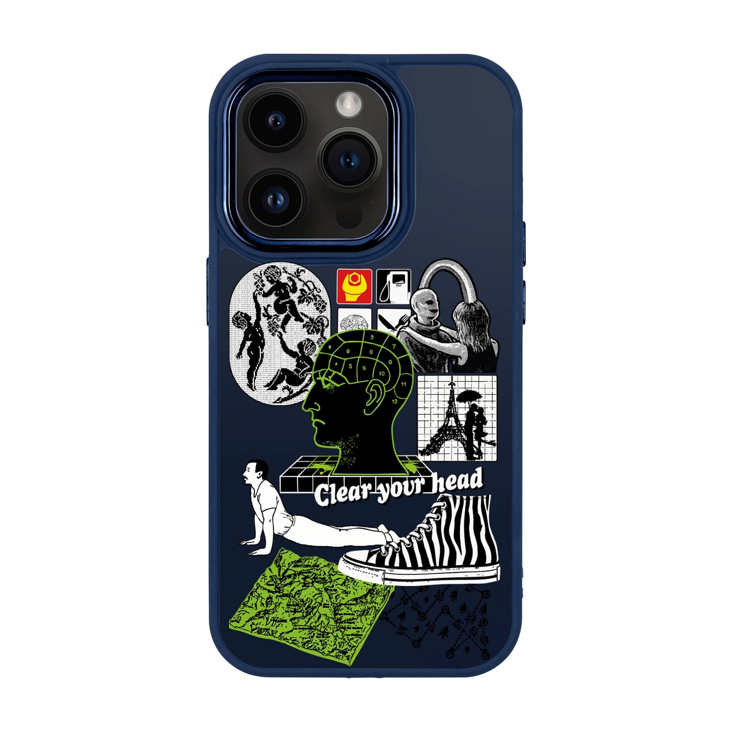 CLEAR YOUR HEAD-iPhone 14 Pro Proof Kılıf