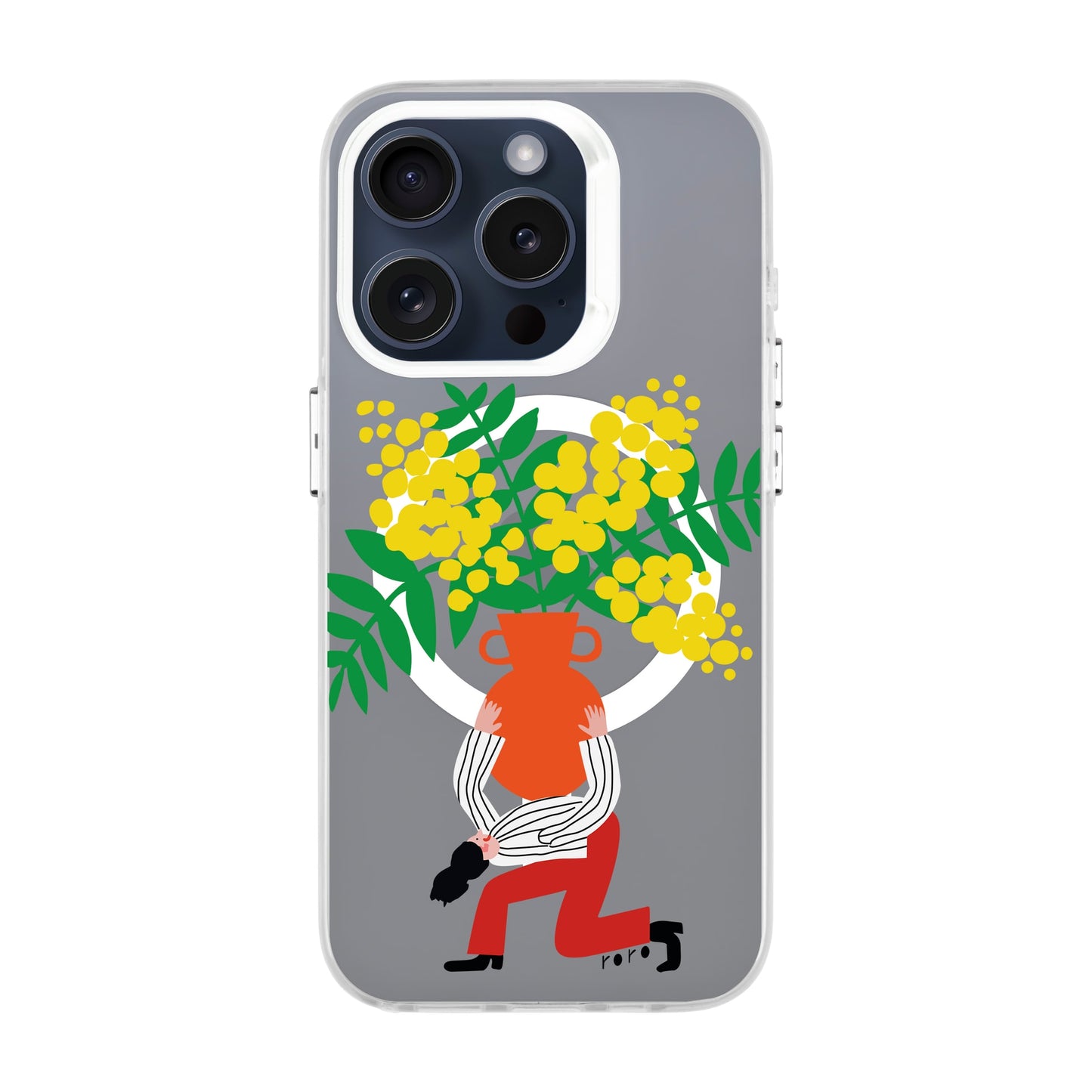 VASE-iPhone 13 Pro Max Hold Kılıf MagSafe Özellikli