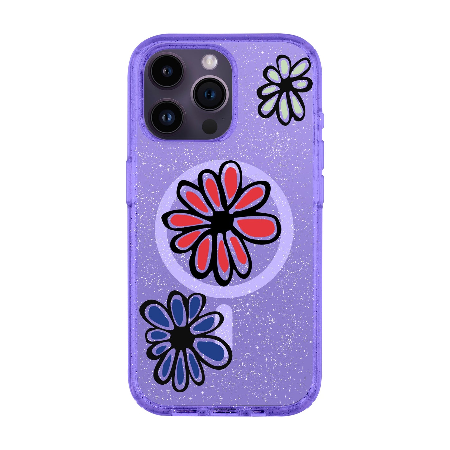 FLORIST-iPhone 14 Pro Max Shiny Kılıf MagSafe Özellikli