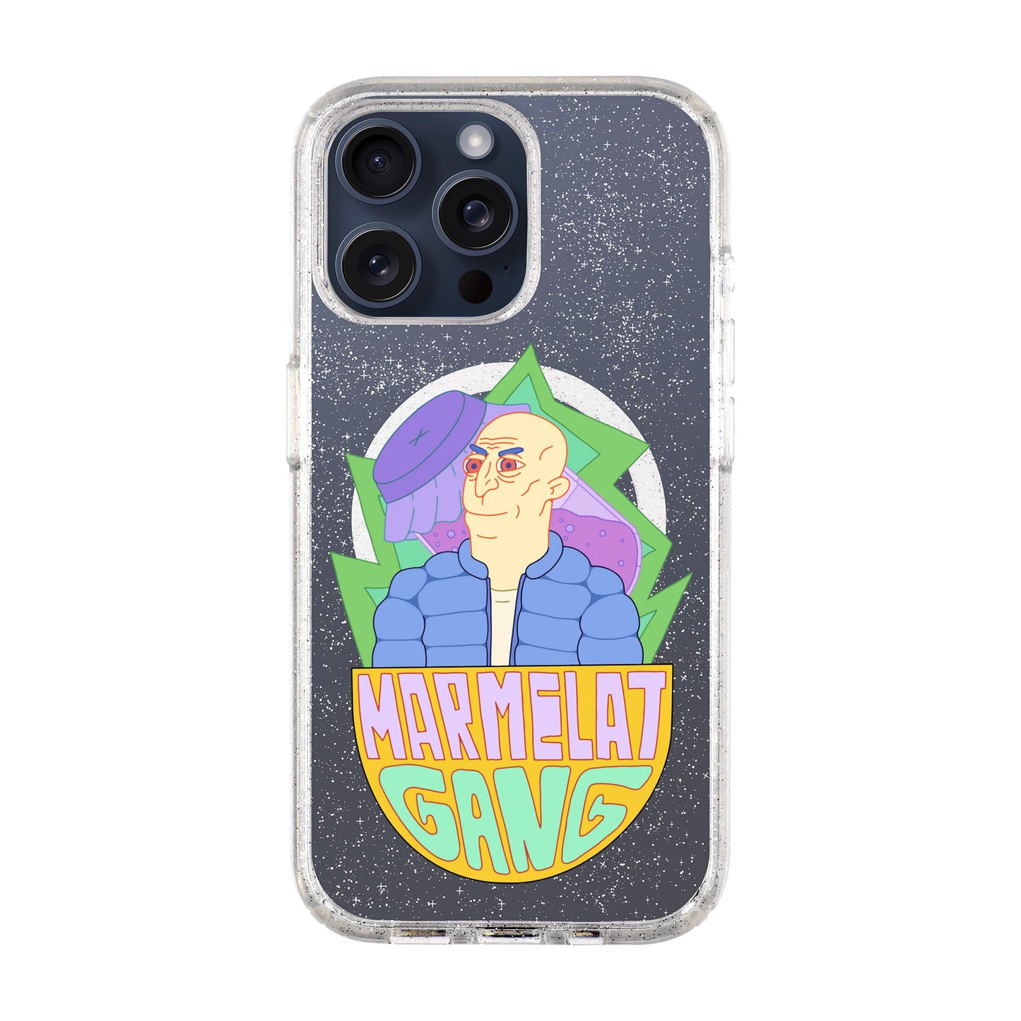 MARMELAT GANG-iPhone 15 Pro Max Shiny Kılıf MagSafe Özellikli