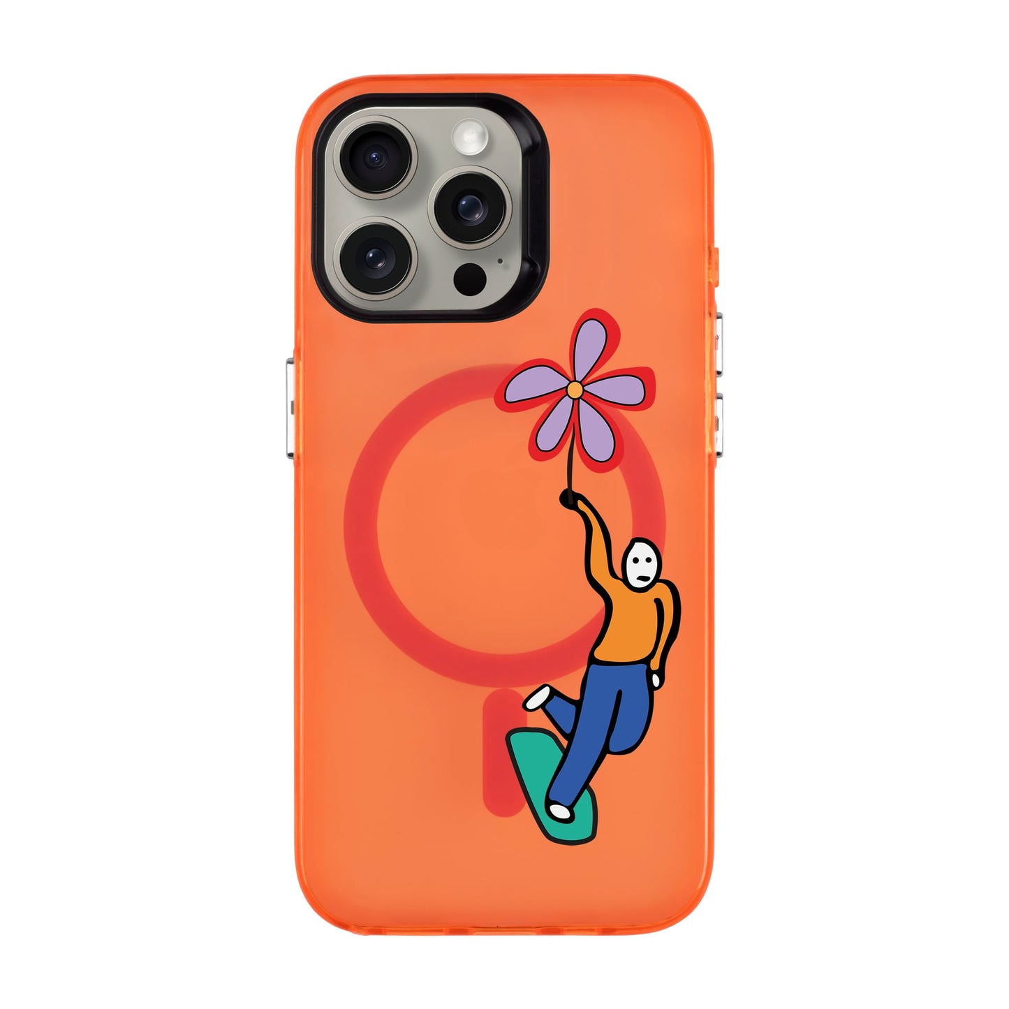 SKATEBOARDER-iPhone 15 Pro Max Hold Kılıf MagSafe Özellikli