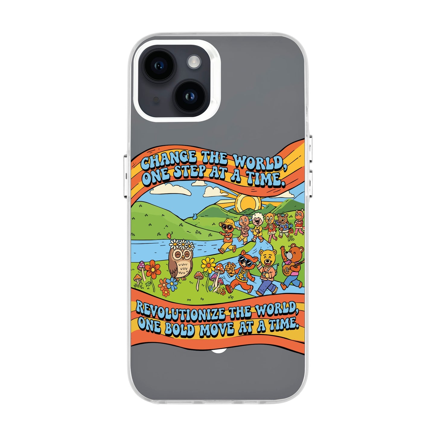 CHANGE THE WORLD-iPhone 14 Plus Hold Kılıf MagSafe Özellikli
