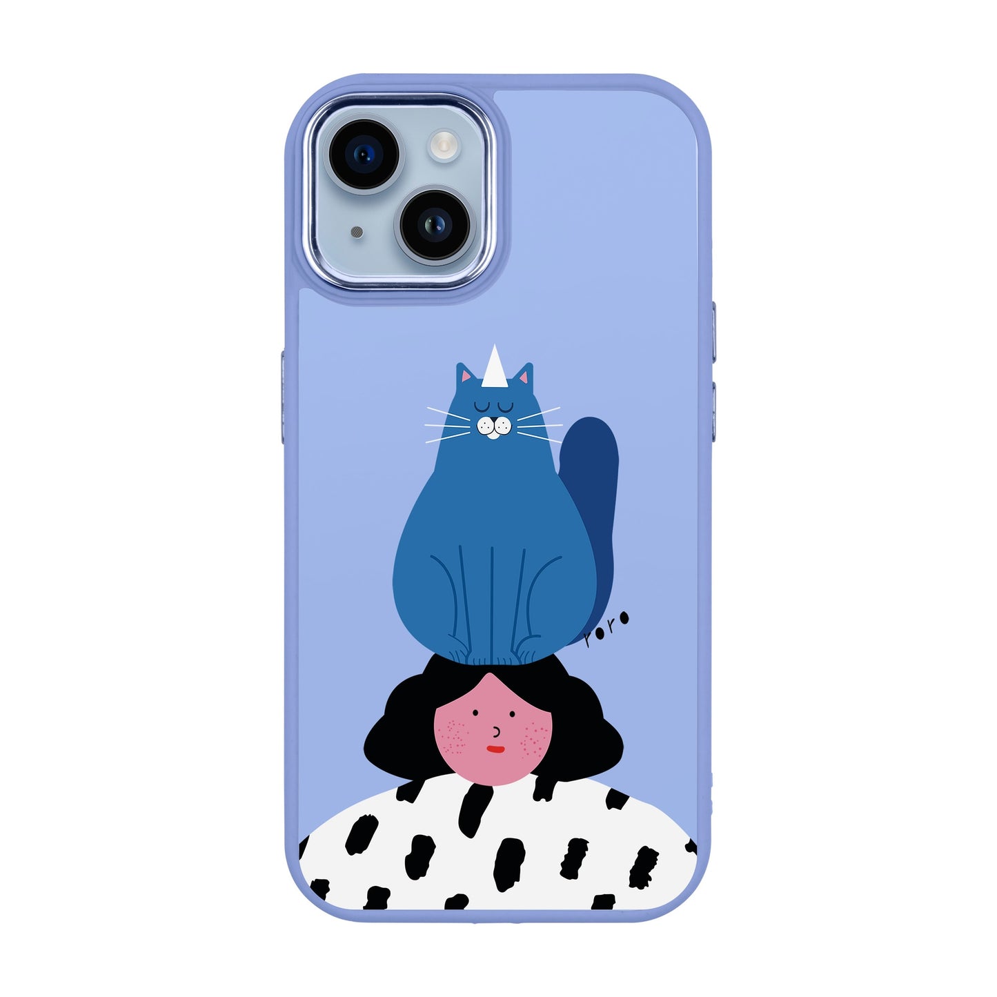 NAUGHTY CAT-iPhone 14 Plus Proof Kılıf