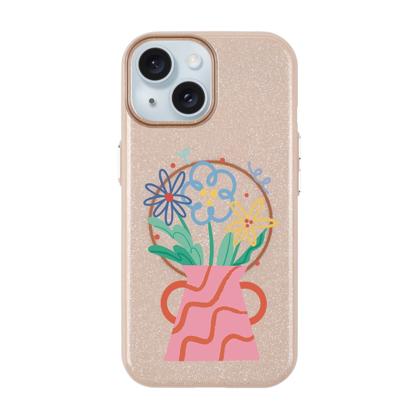 PINK VASE-iPhone 14 Radiant Kılıf MagSafe Özellikli