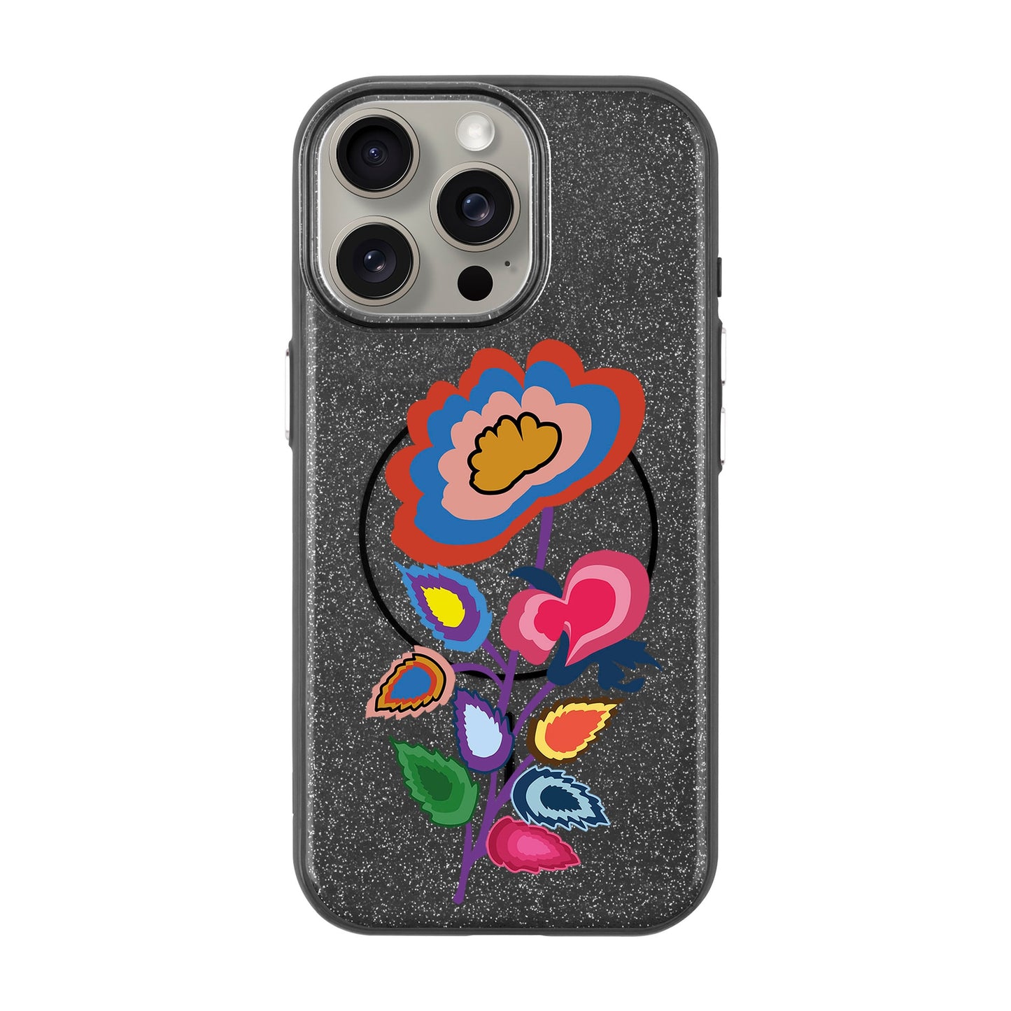 KNITTED FLOWER-iPhone 15 Pro Max Radiant Kılıf MagSafe Özellikli