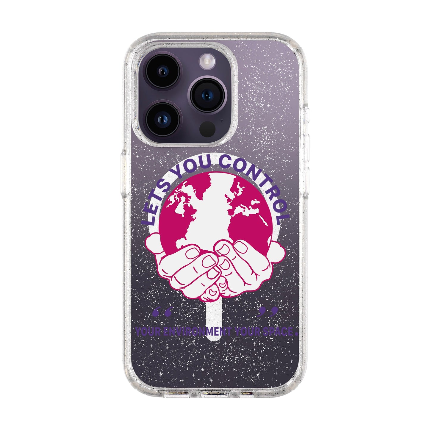 LET'S YOU CONTROL-iPhone 14 Pro Shiny Kılıf MagSafe Özellikli