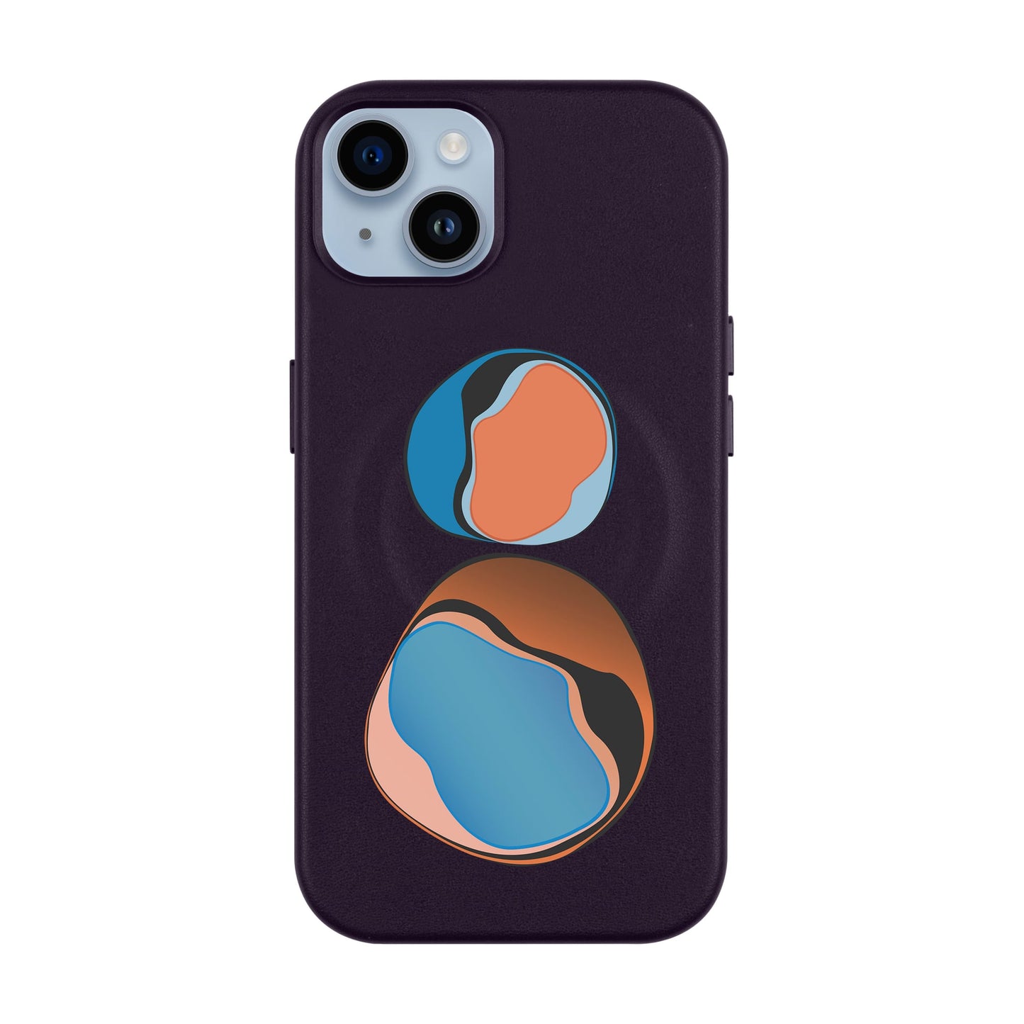 LOOKING FOR GEMS-iPhone 14 Plus Leather Kılıf MagSafe Özellikli