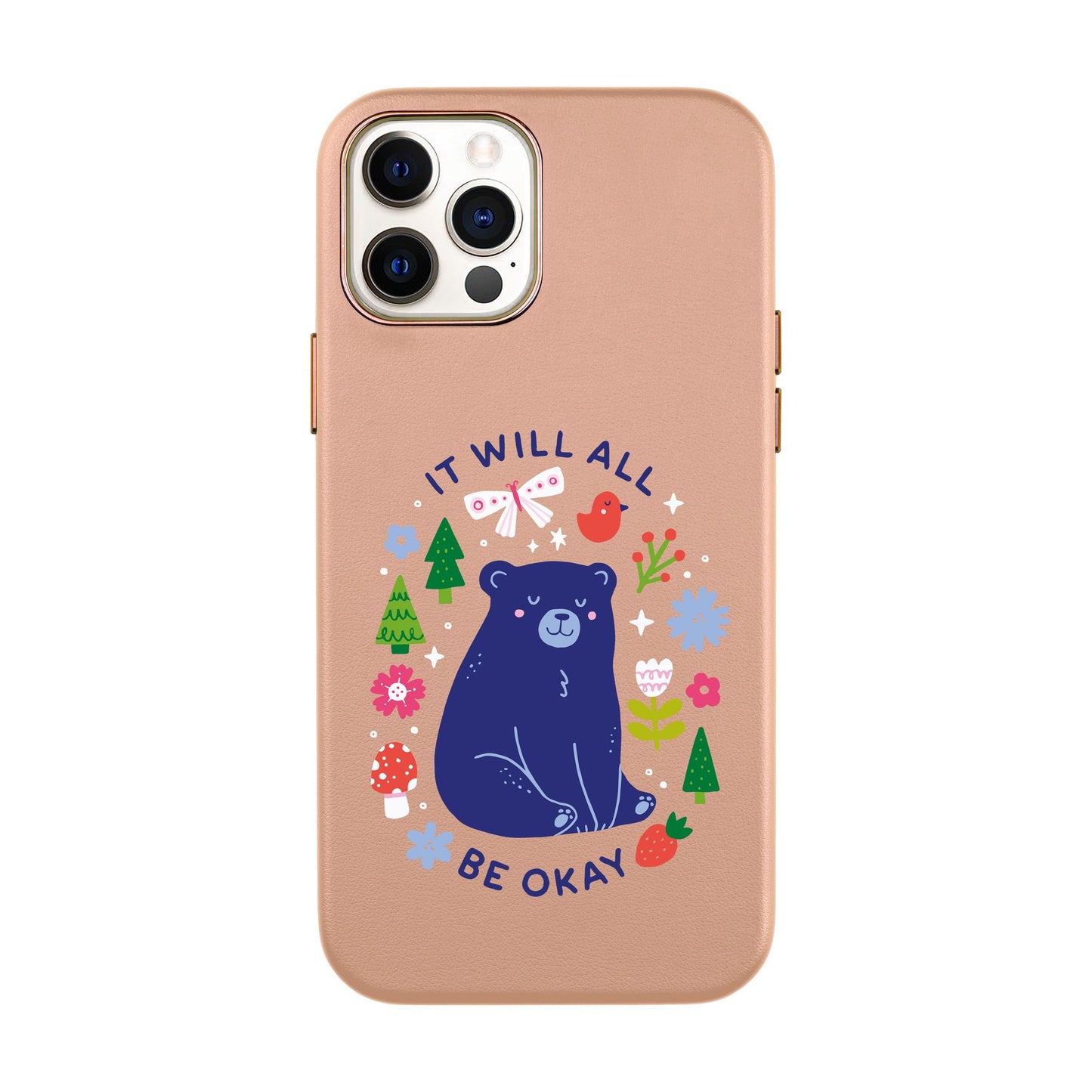 BE OKAY-iPhone Xs Max Leather Kılıf
