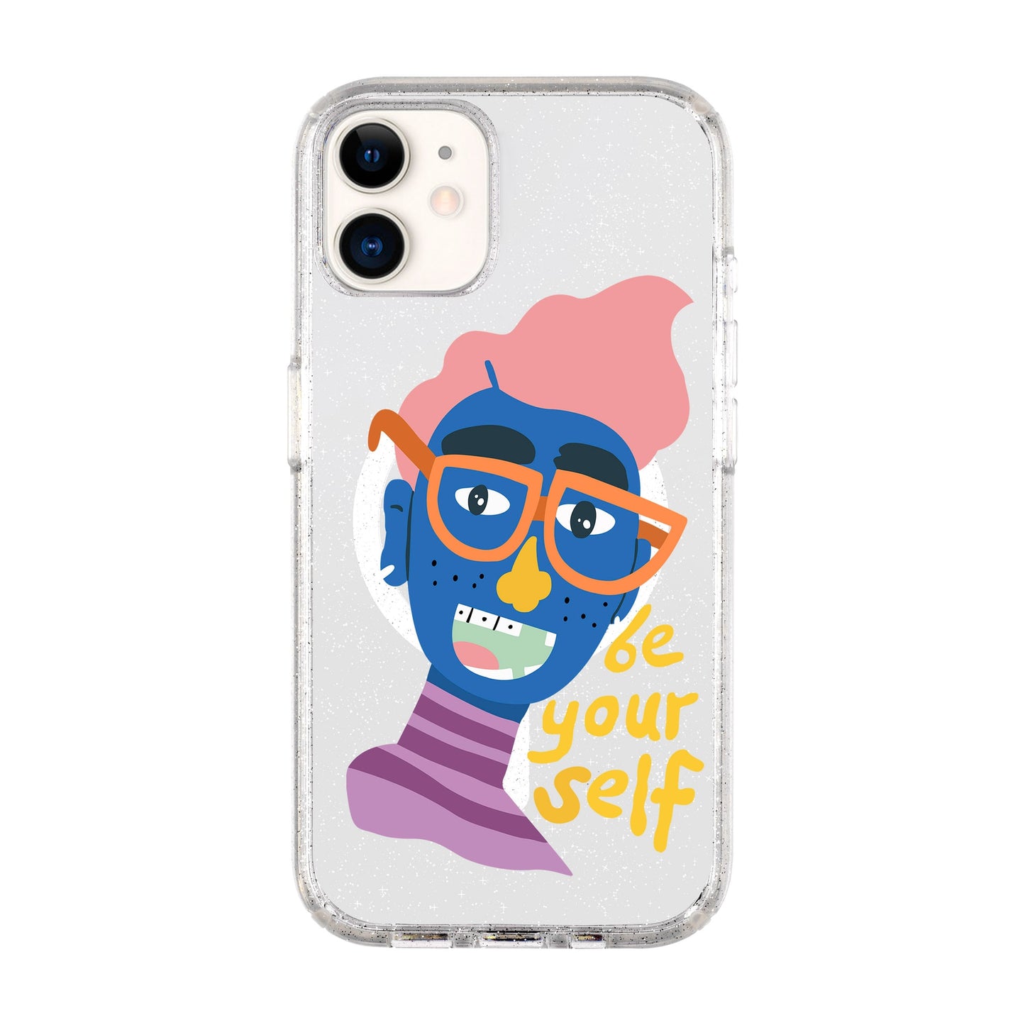 BE YOUR SELF-iPhone 11 Shiny Kılıf MagSafe Özellikli