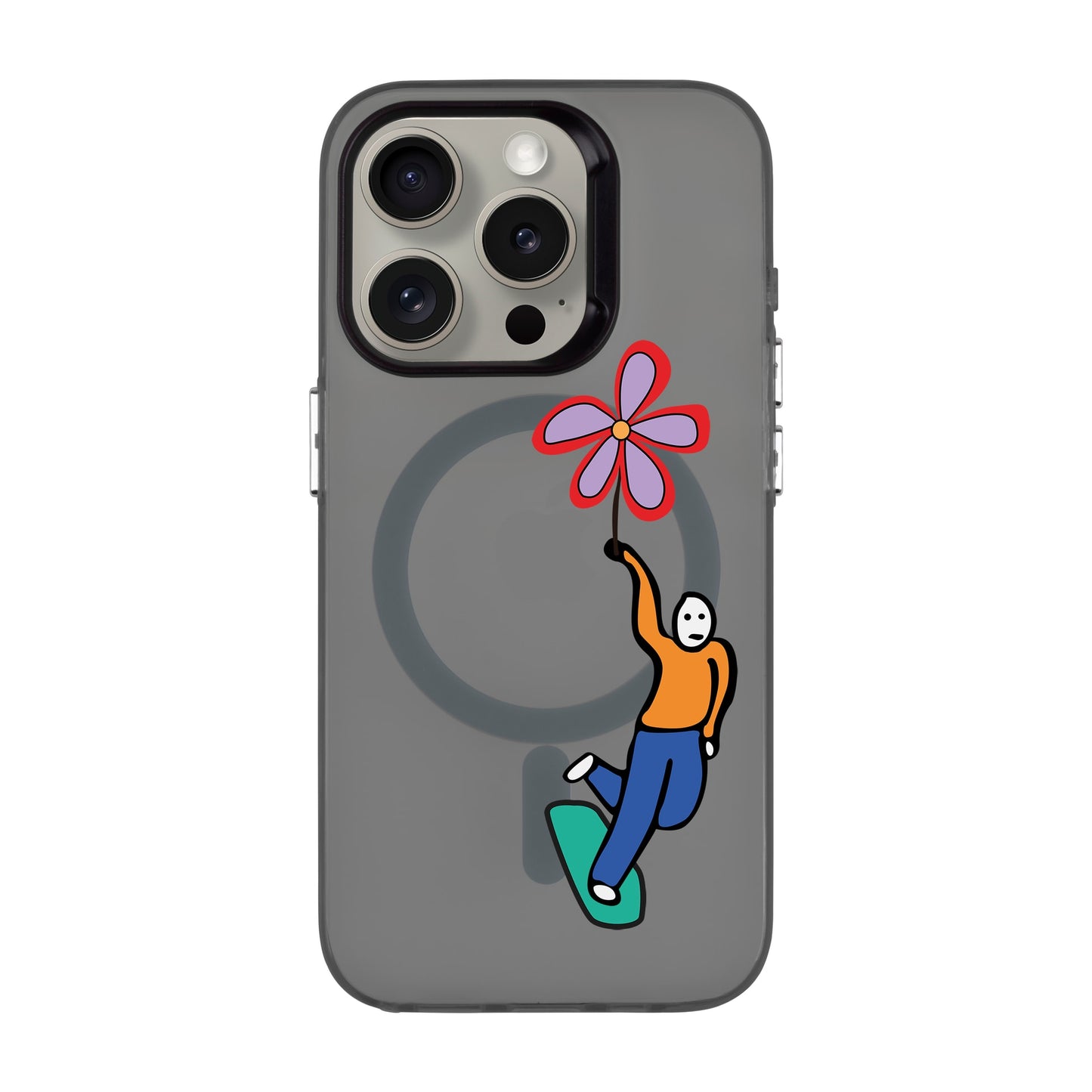 SKATEBOARDER-iPhone 15 Pro Hold Kılıf MagSafe Özellikli