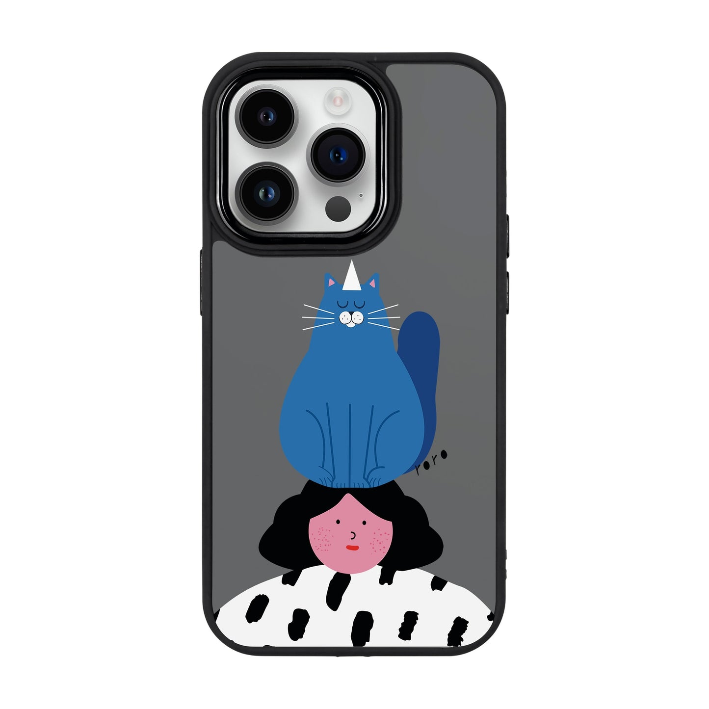 NAUGHTY CAT-iPhone 13 Pro Proof Kılıf