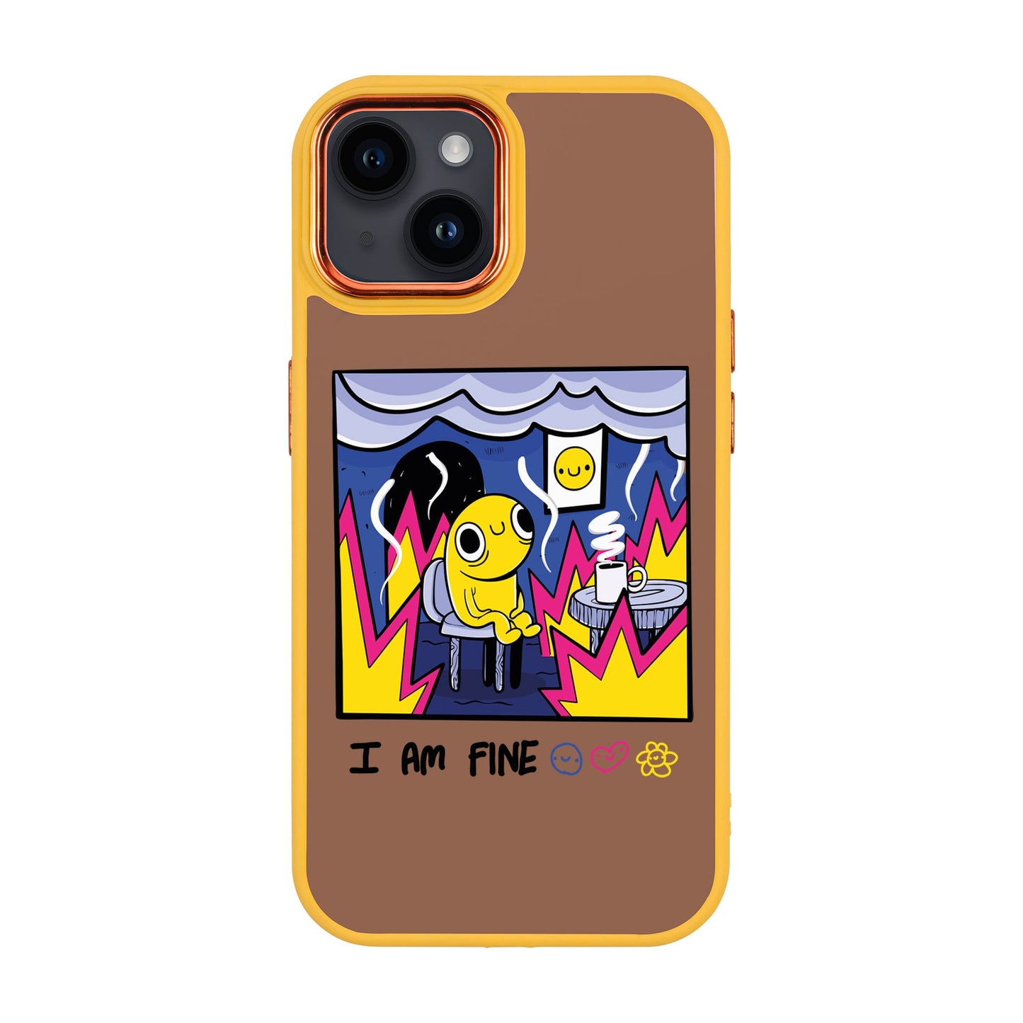 I AM FINE-iPhone 14 Plus Proof Kılıf