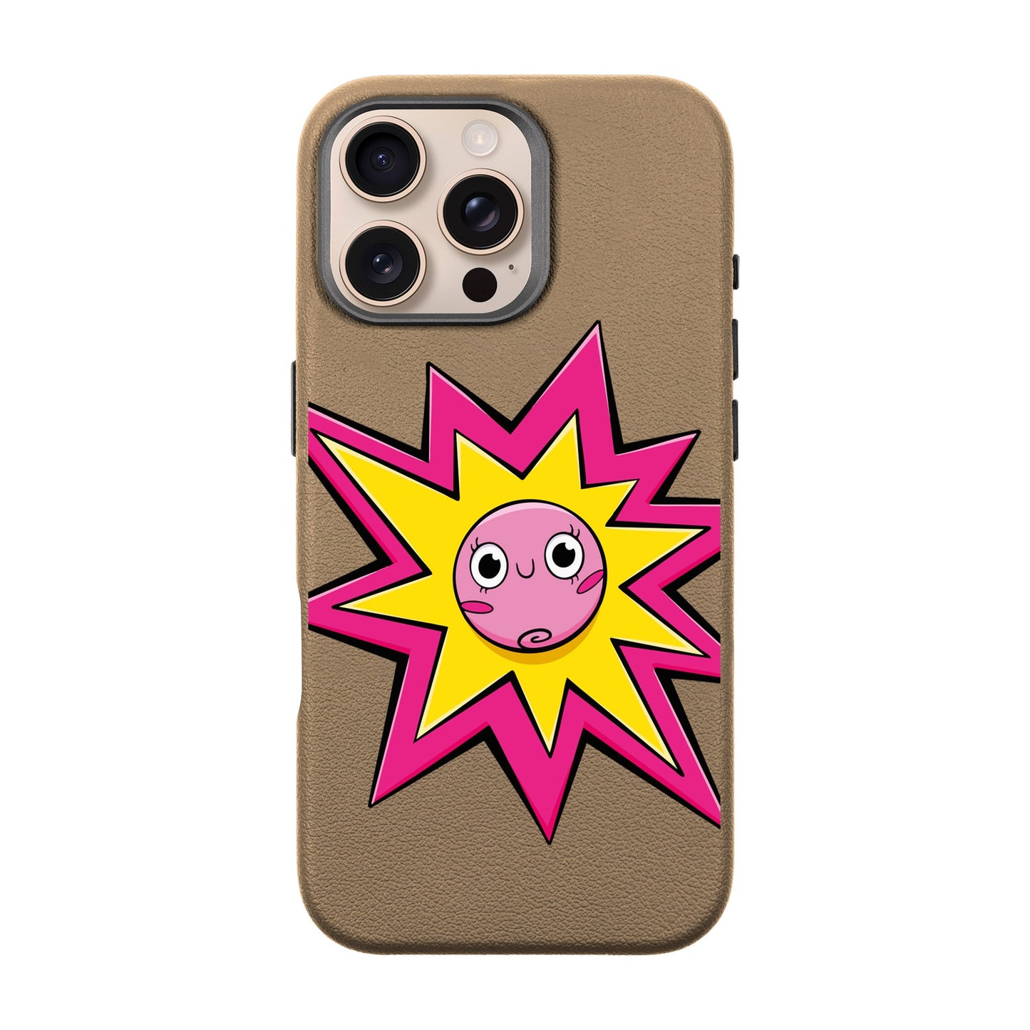 POP PRINCESSES-iPhone 16 Pro Max Leather Premium Kılıf MagSafe Özellikli