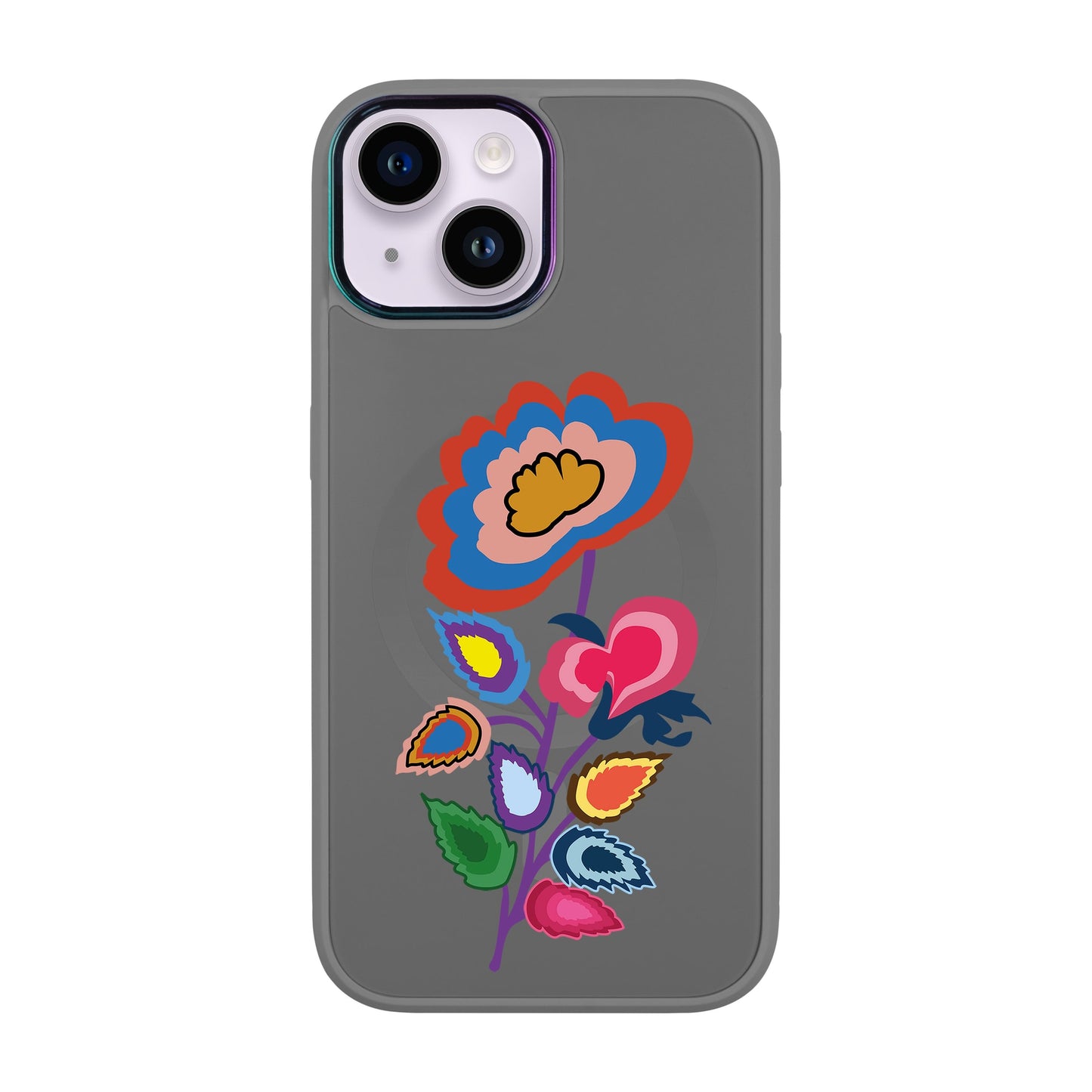 KNITTED FLOWER-iPhone 12 Vigor Kılıf MagSafe Özellikli