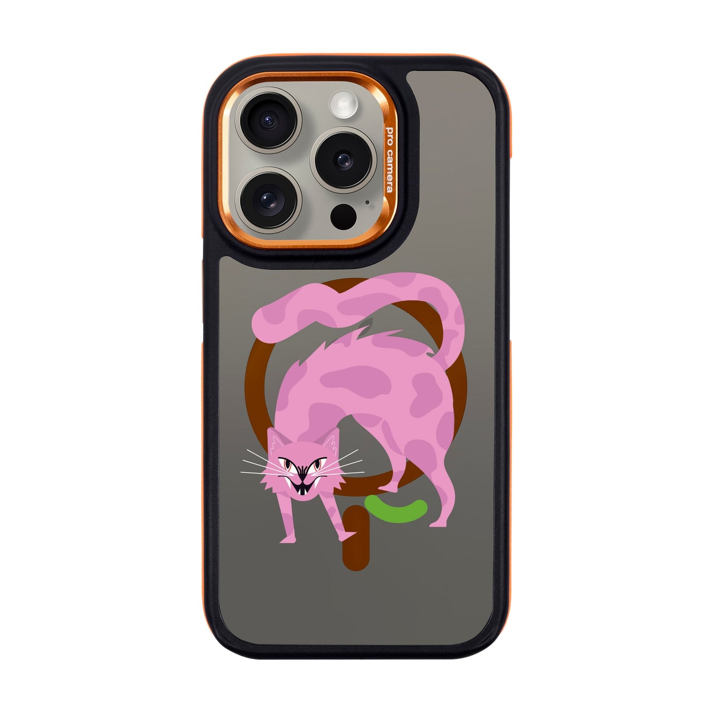 GRUMBLEPAWS-iPhone 15 Pro Dark Kılıf MagSafe Özellikli