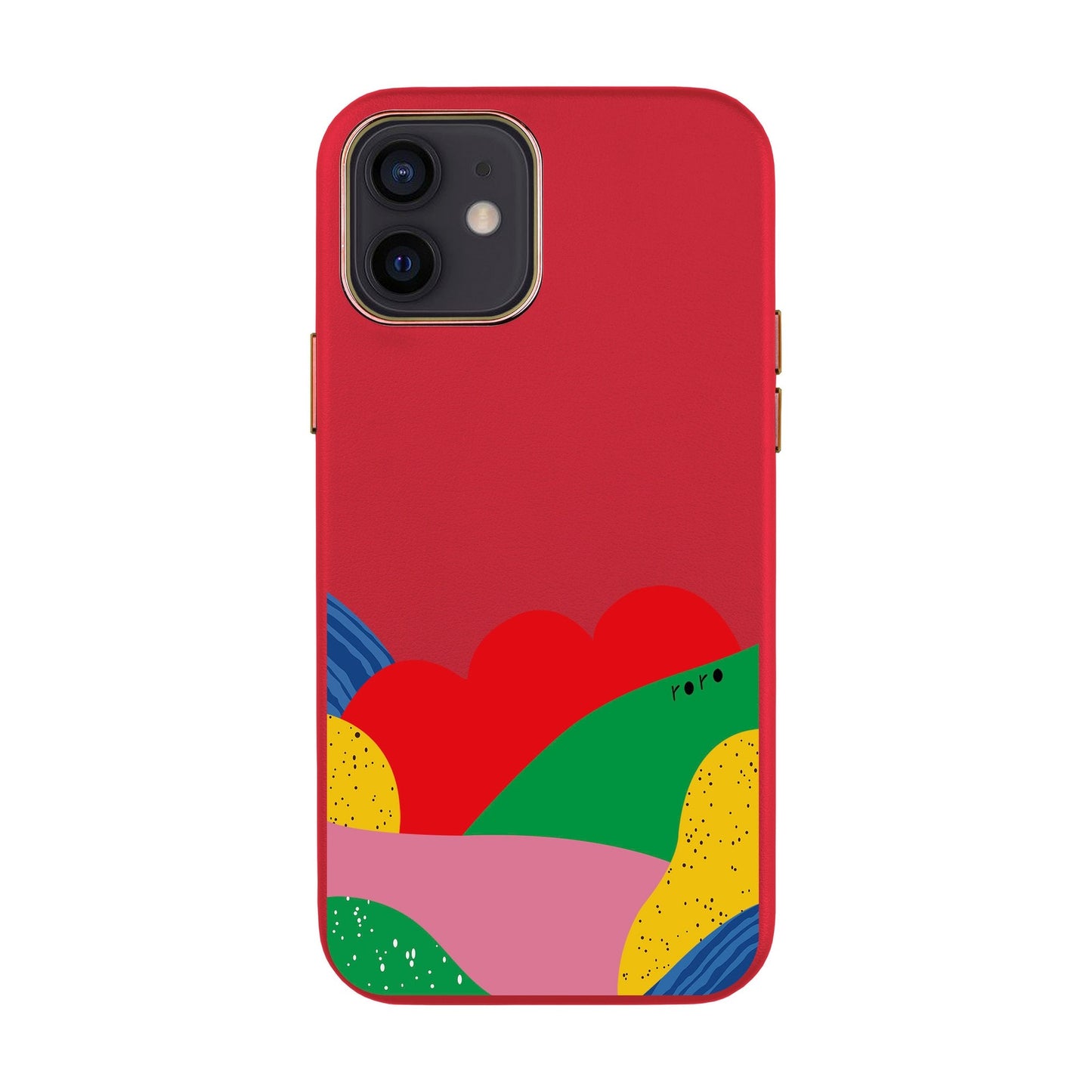 FLAG-iPhone 12 Mini Leather Kılıf
