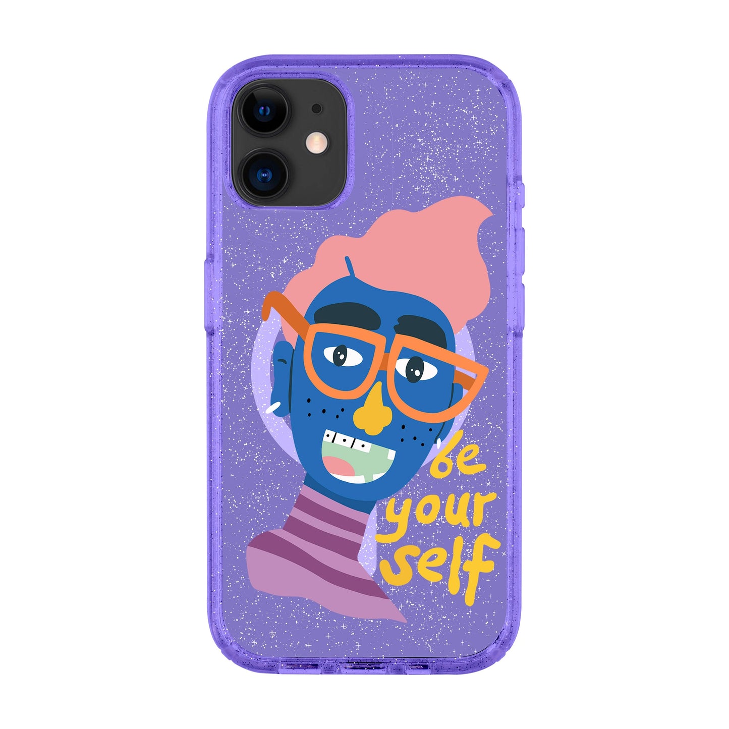 BE YOUR SELF-iPhone 11 Shiny Kılıf MagSafe Özellikli
