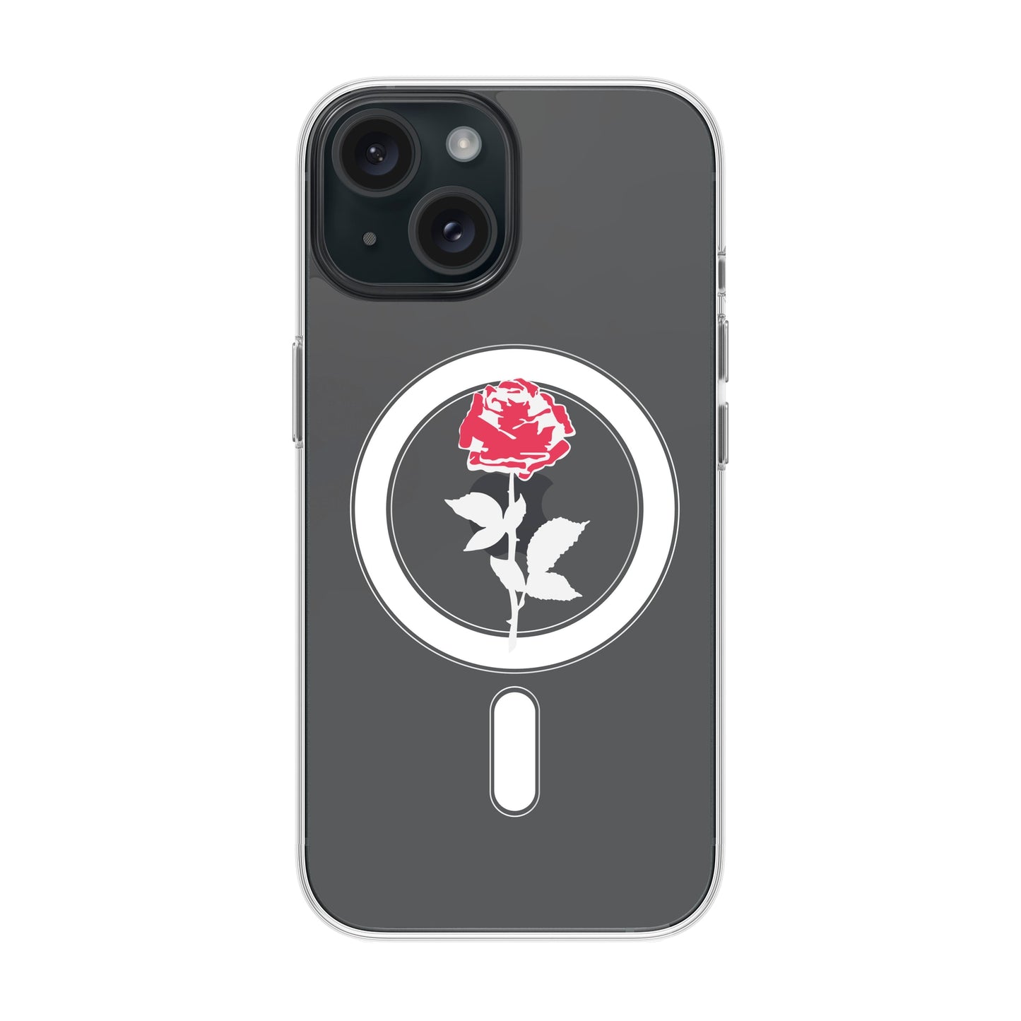 NATUREL ROSE-iPhone 15 Solid Kılıf MagSafe Özellikli