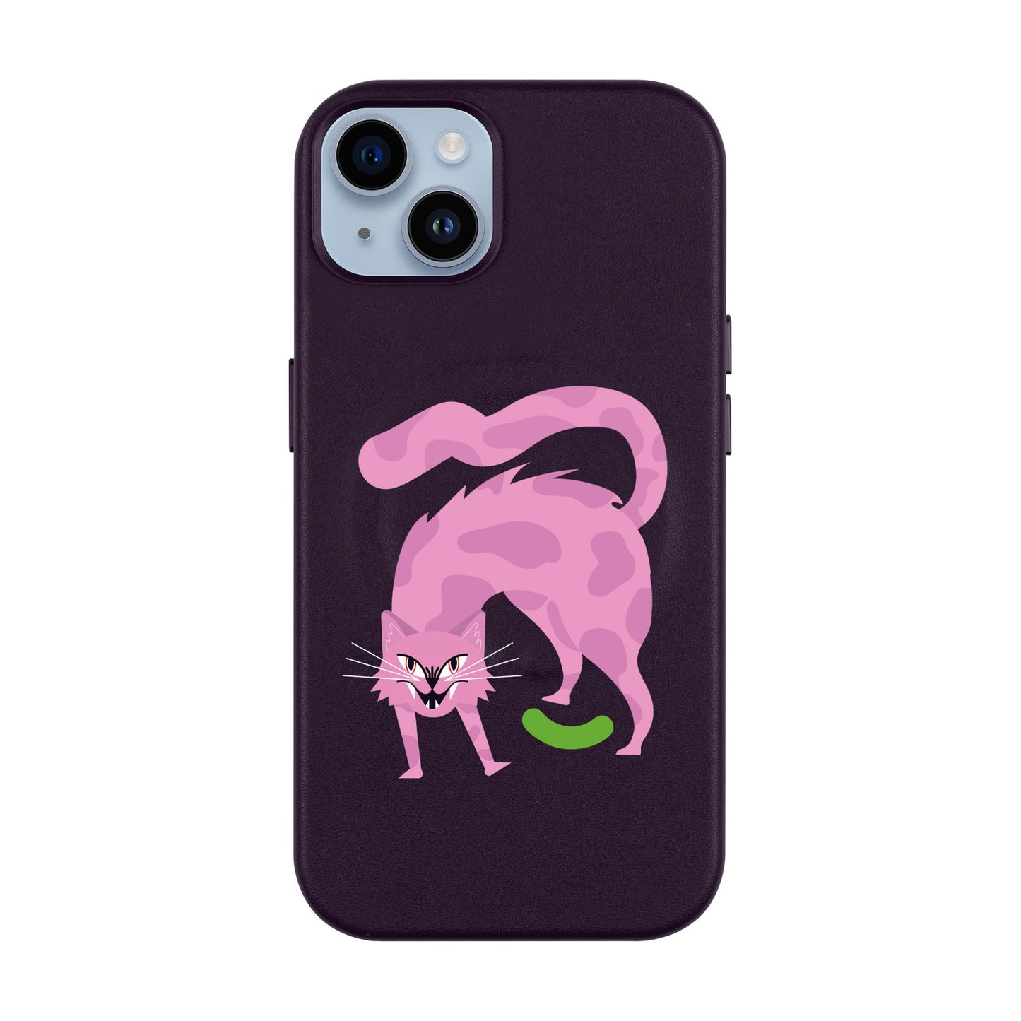 GRUMBLEPAWS-iPhone 14 Plus Leather Kılıf MagSafe Özellikli