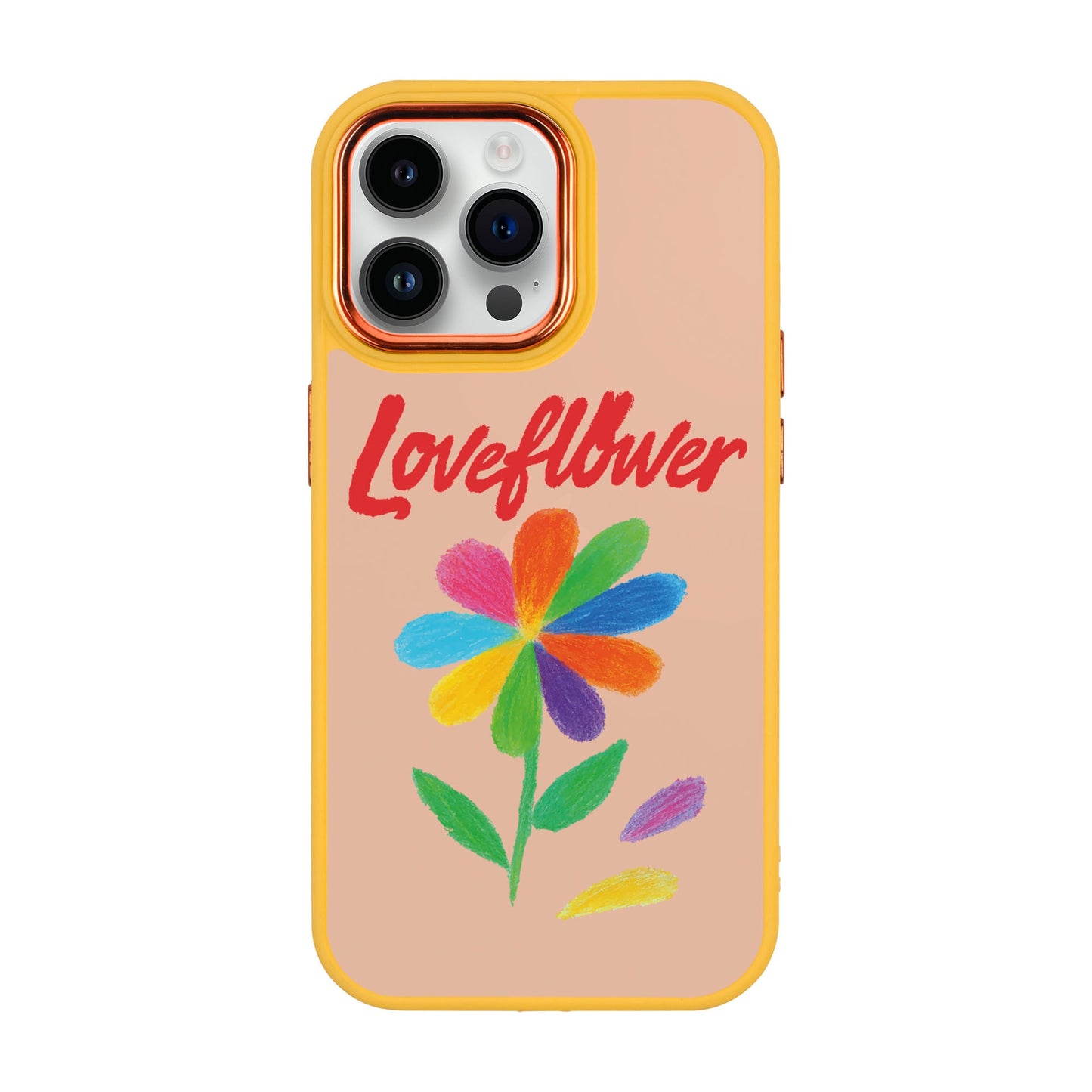 LOVE FLOWER-iPhone 14 Pro Max Proof Kılıf