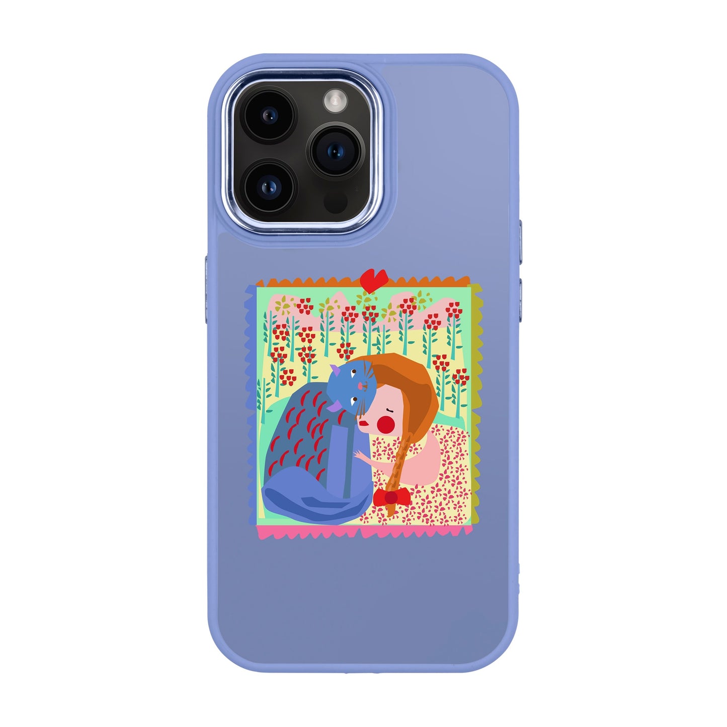 KEDİ POSTA PULU-iPhone 13 Pro Max Proof Kılıf