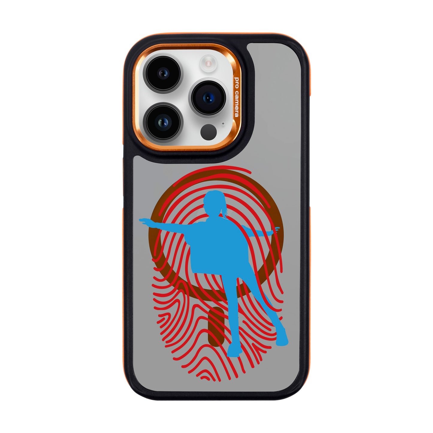 FINGERMARK-iPhone 14 Pro Dark Kılıf MagSafe Özellikli